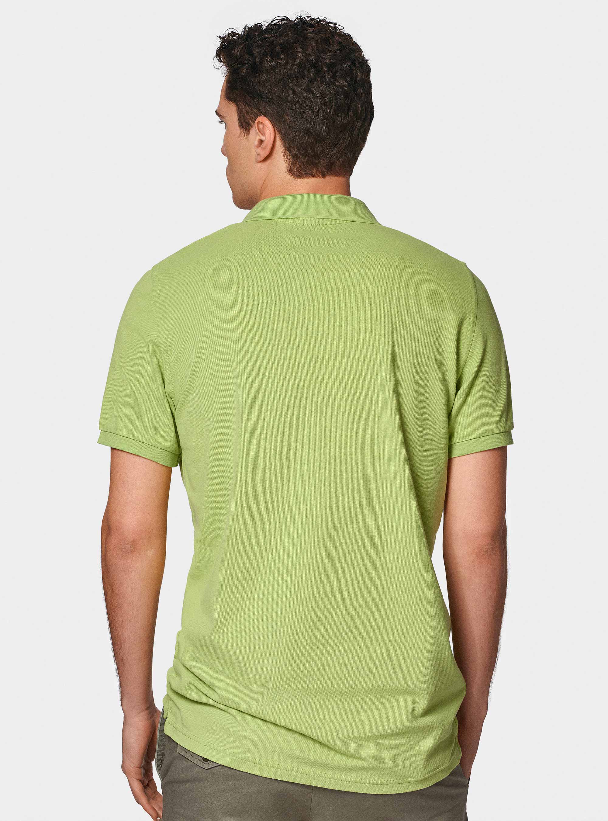 Polo classique en piqué, 0620C VERDE CHIARO
