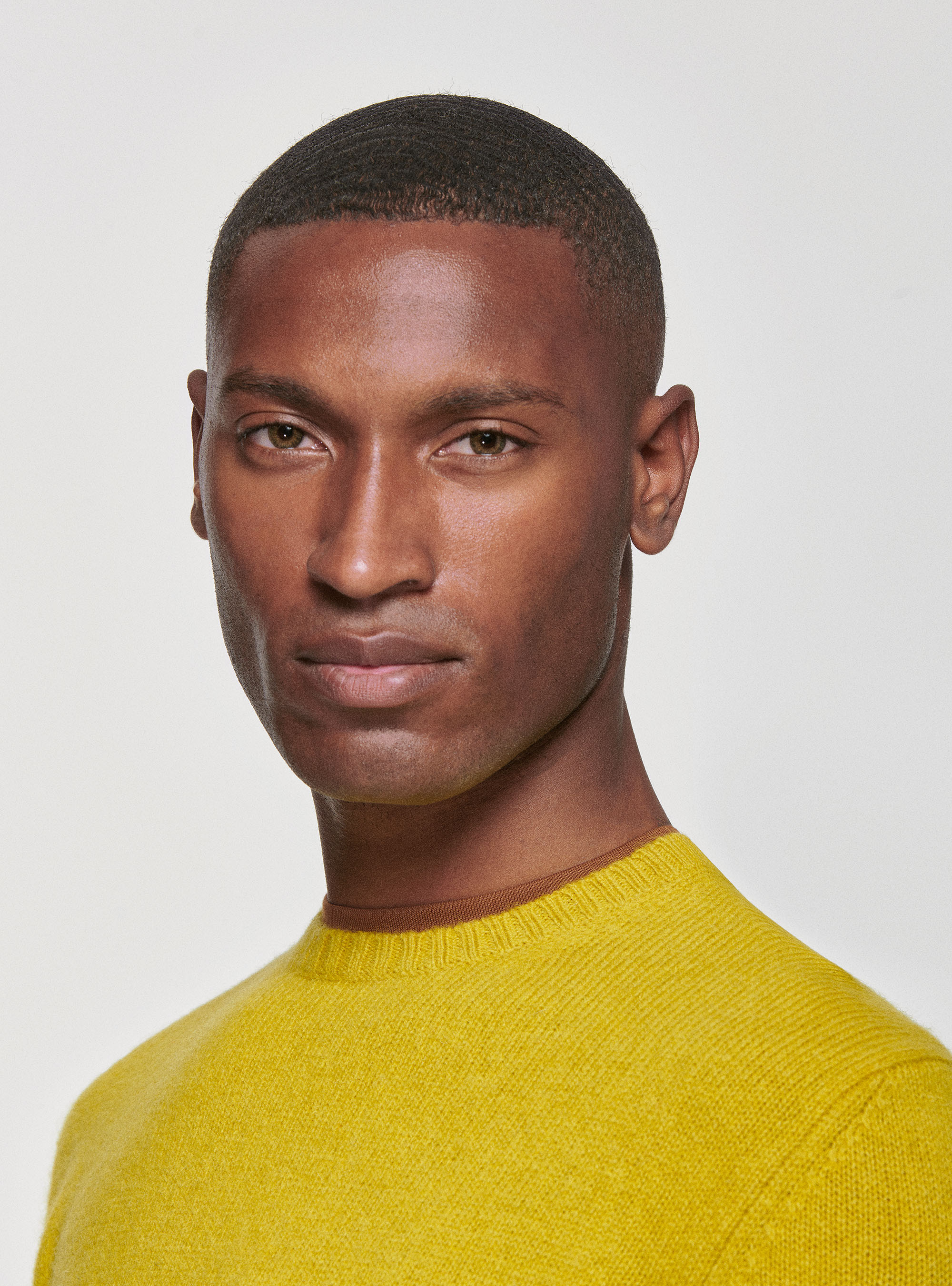 Maglia in pura lana Shetland, 0711C OCRA