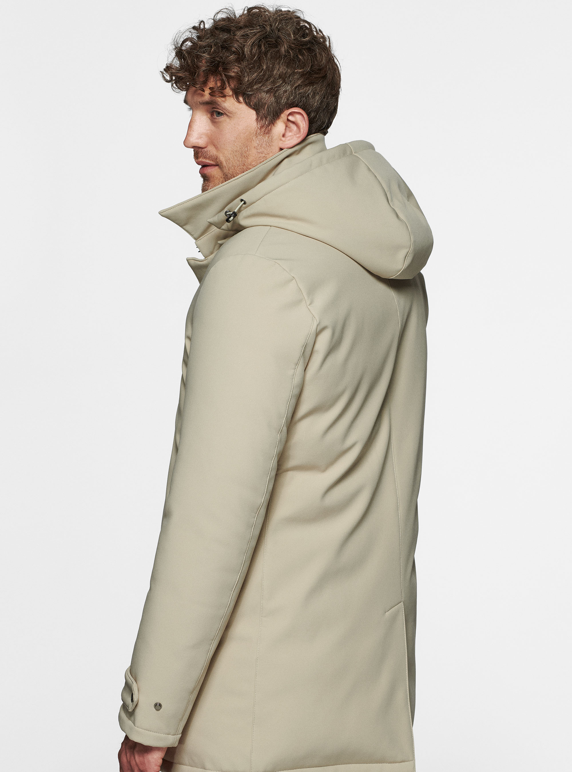 Parka técnica con capucha, ARENA