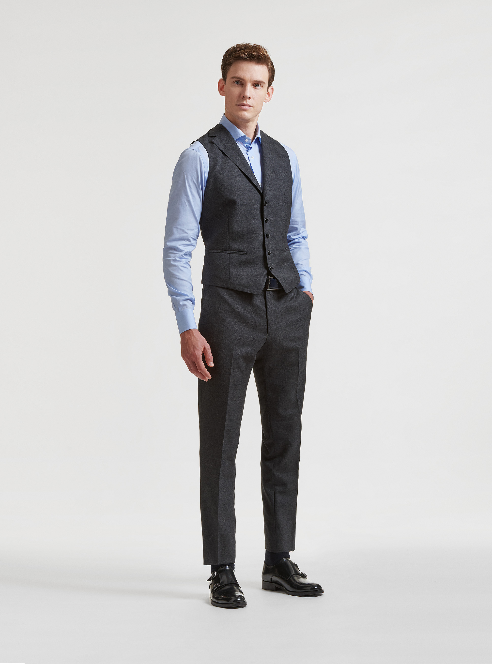 ベルウィッチ Scotch VITALE BARBERIS CANONICO BERWICH 【ベルウィッチ】 ”Scotch” VBC社製フランネル使用