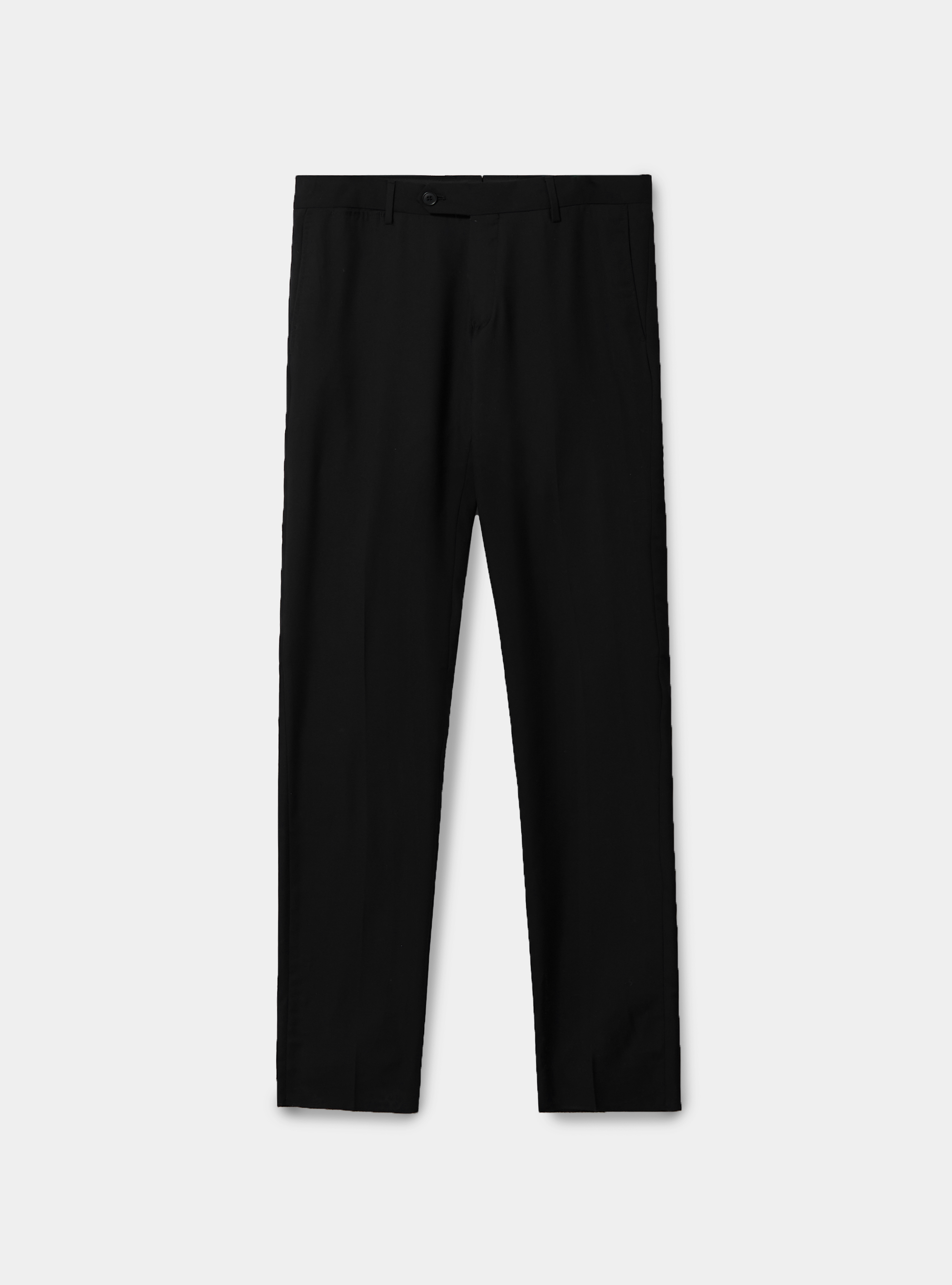 Pantaloni per abito in twill, NERO