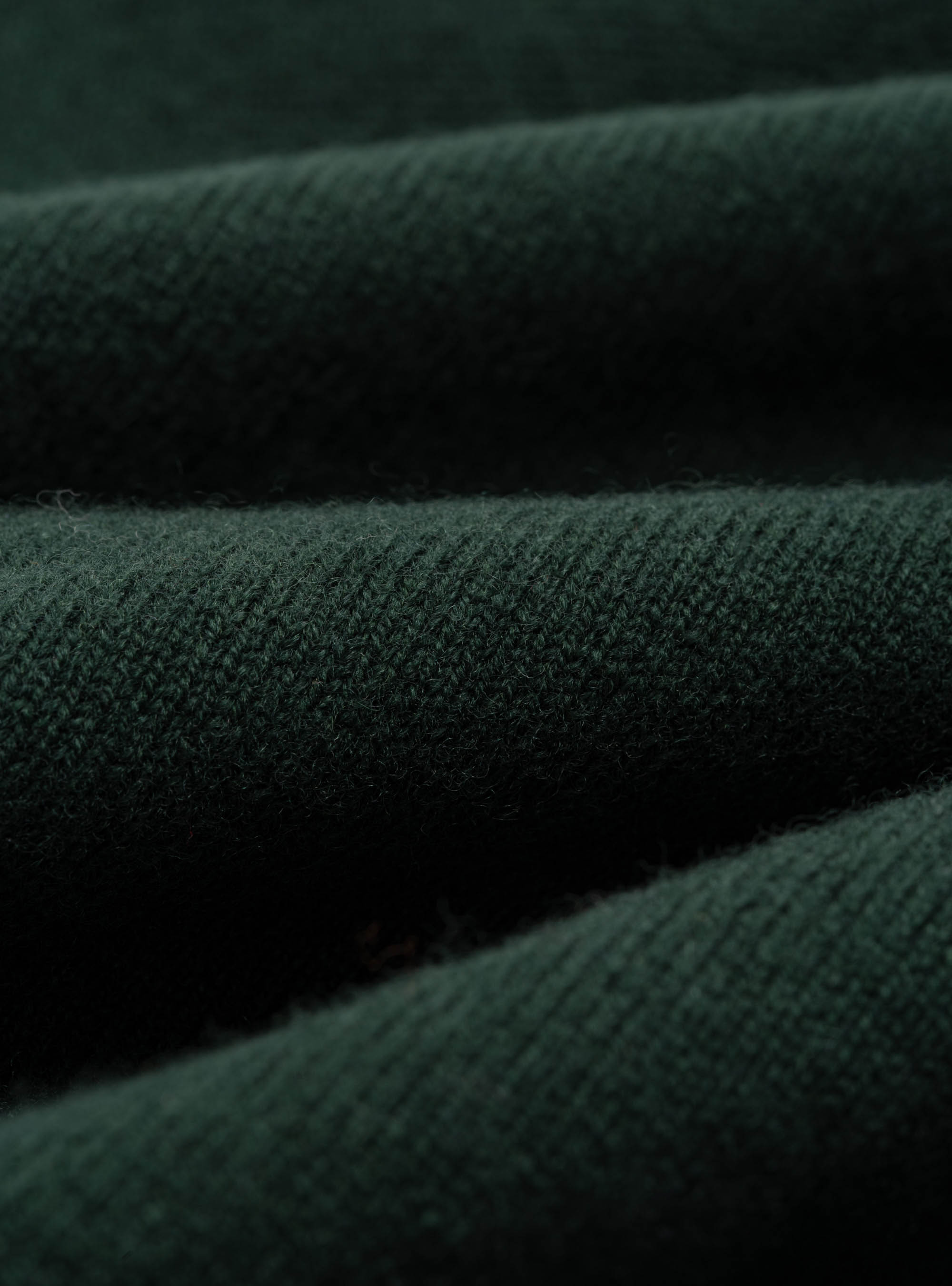 Lambswool and cashmere crew-neck sweater, GREEN