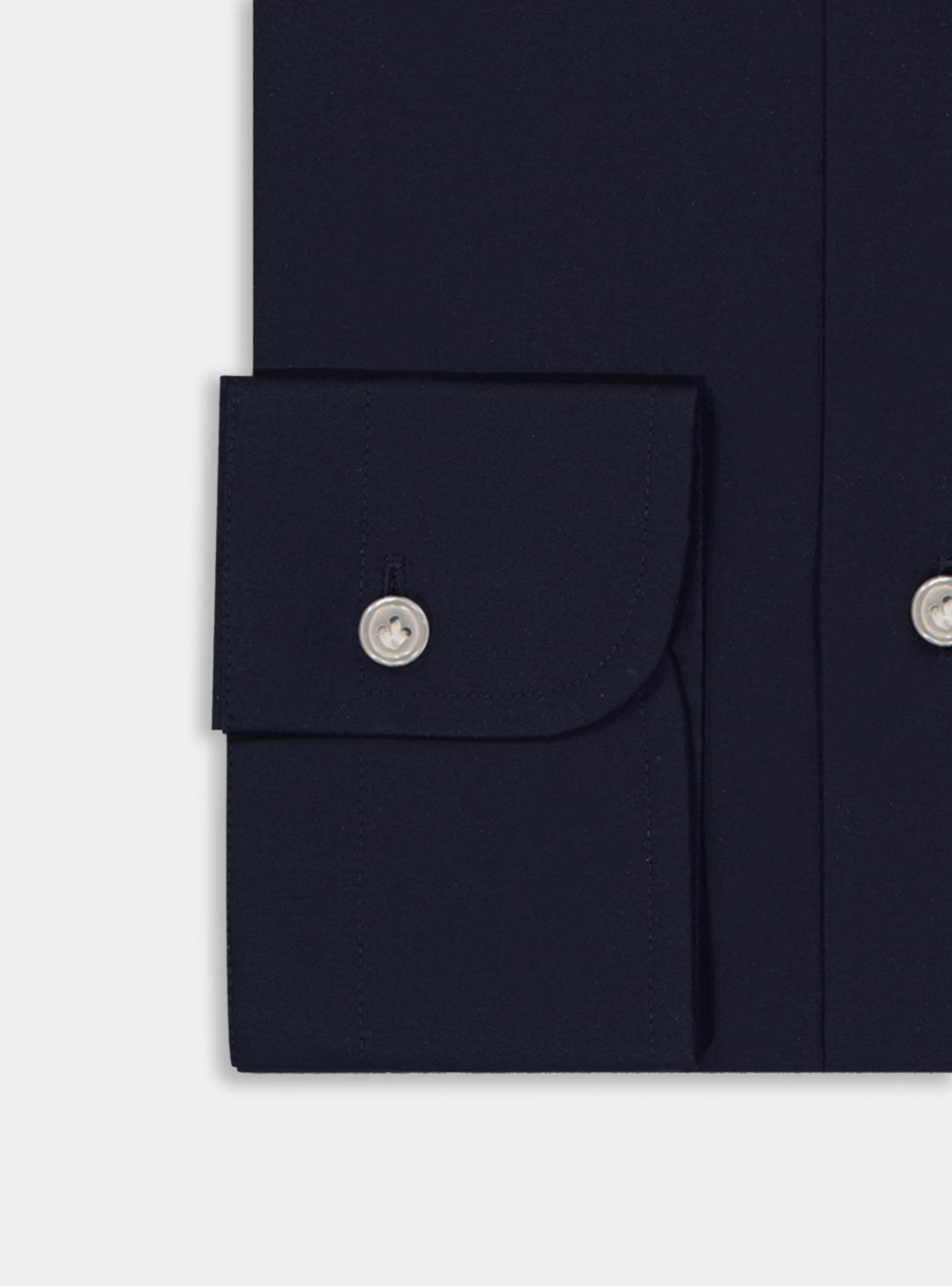 Camicia comfort fit classica in mussola di cotone, BLU NAVY