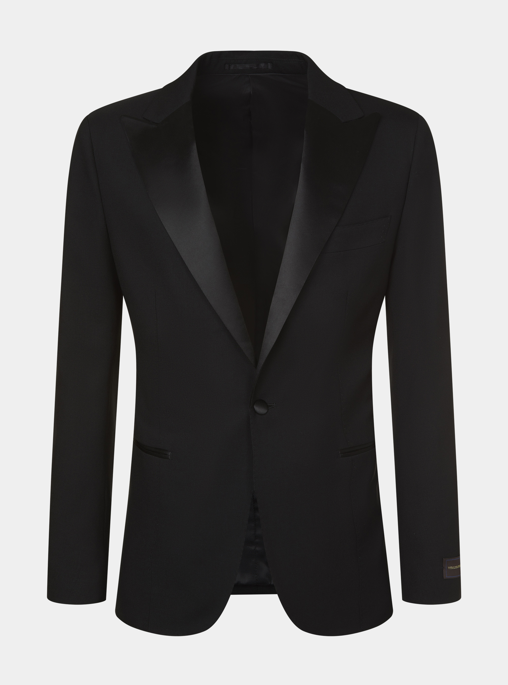 Giacca per smoking in pura lana Vitale Barberis Canonico, NERO