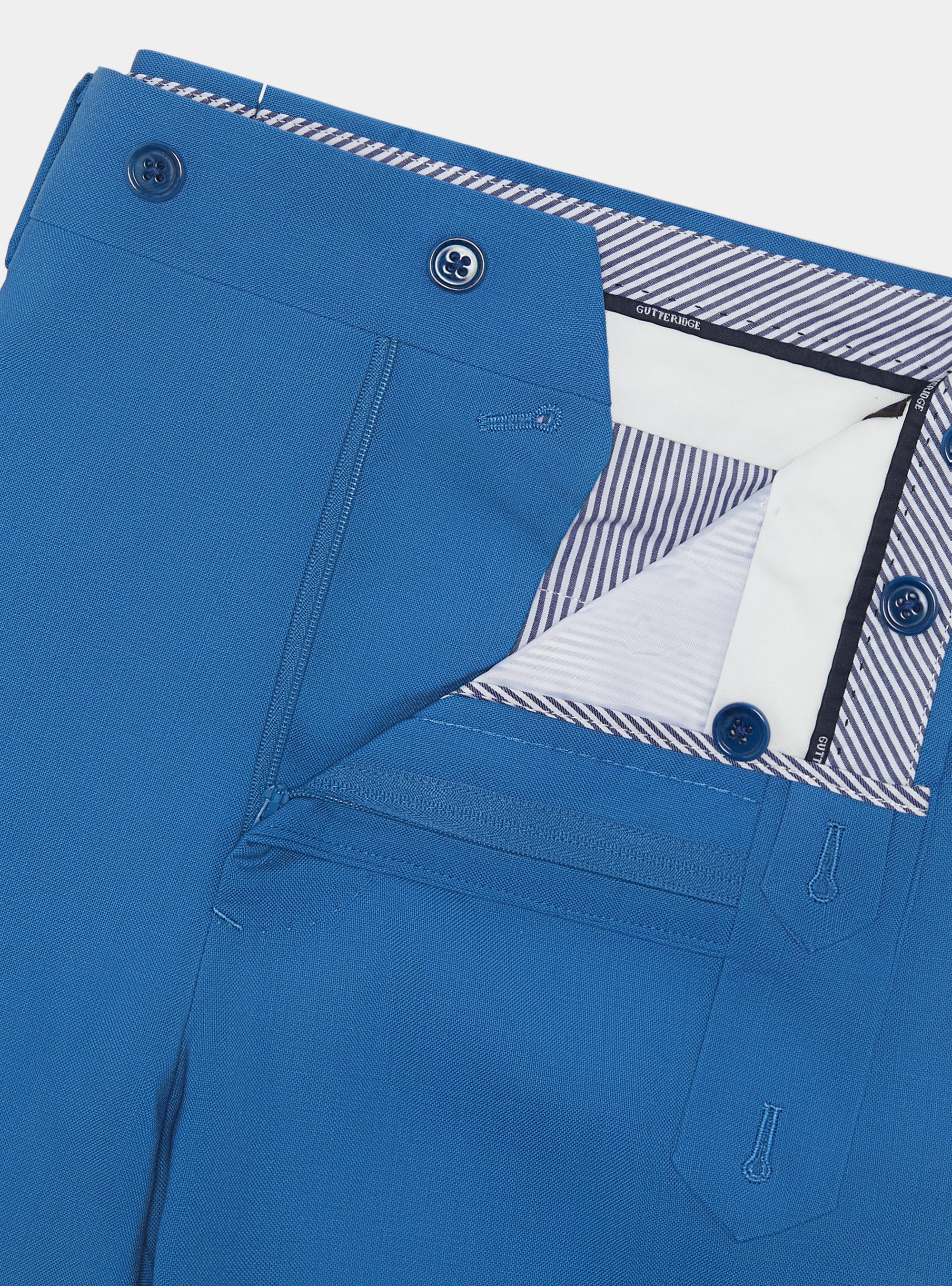 Pure wool suit trousers Vitale Barberis Canonico, 0226C CERULEO