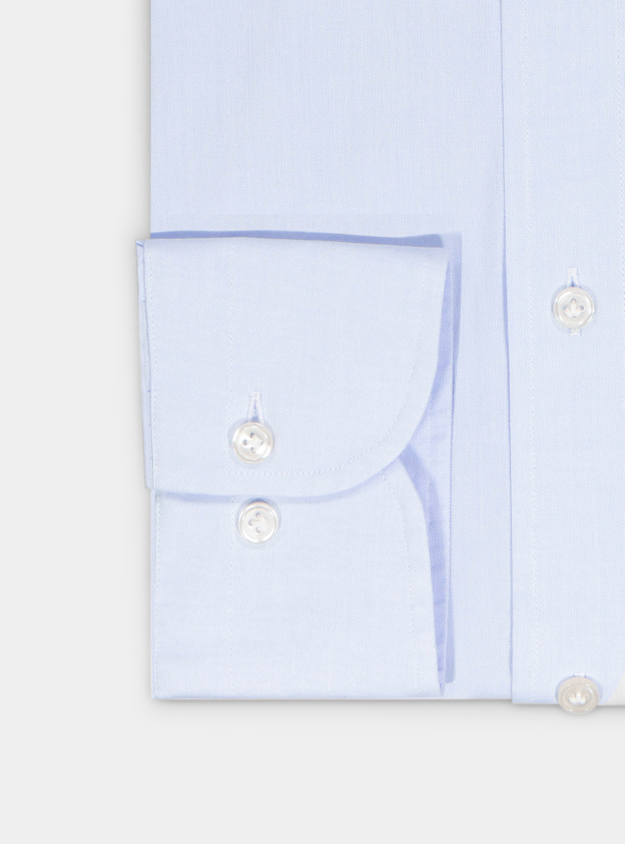 Oxford custom button down collar shirt, LIGHT BLUE