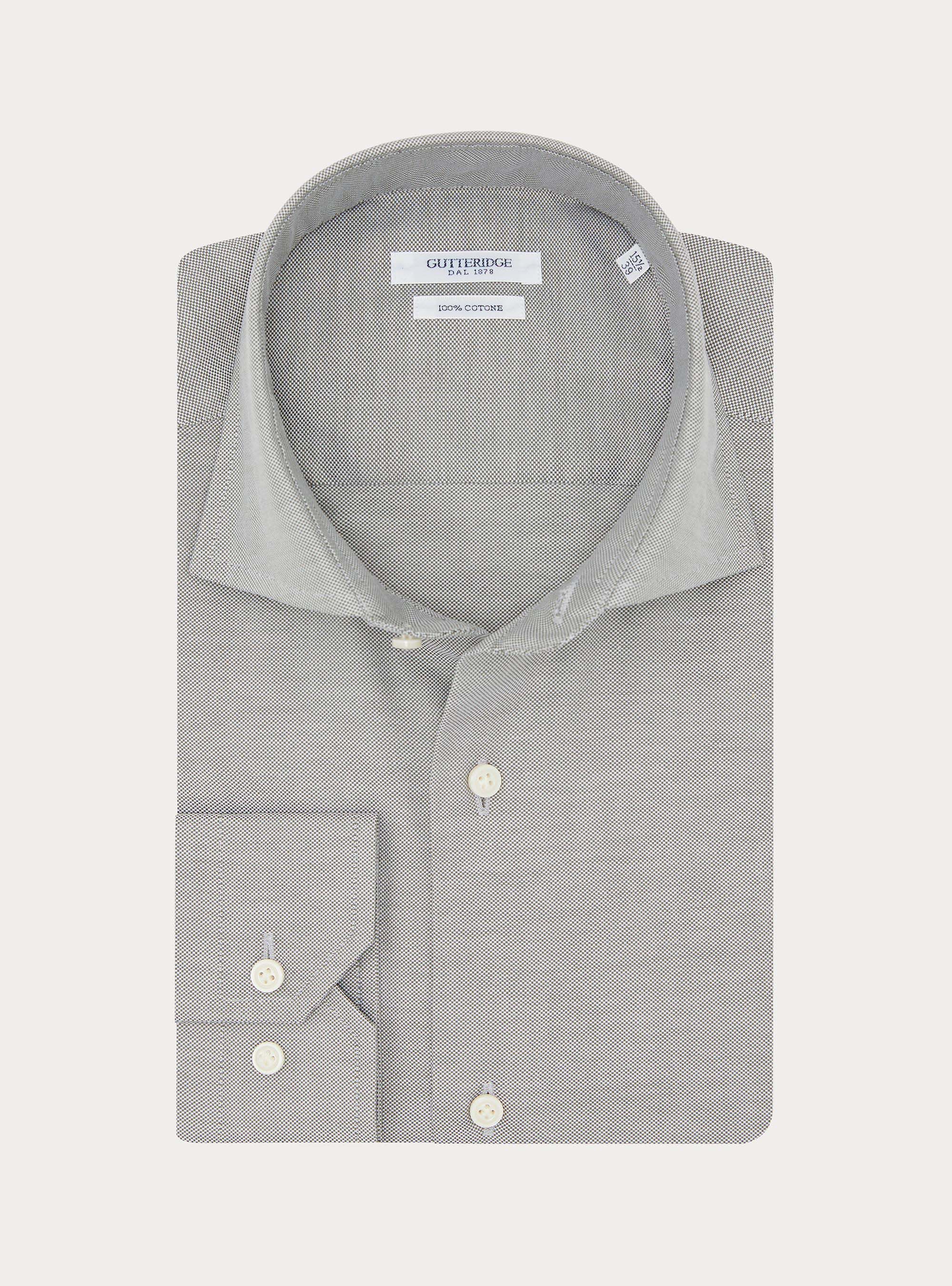 Oxford cotton shirt, GREEN