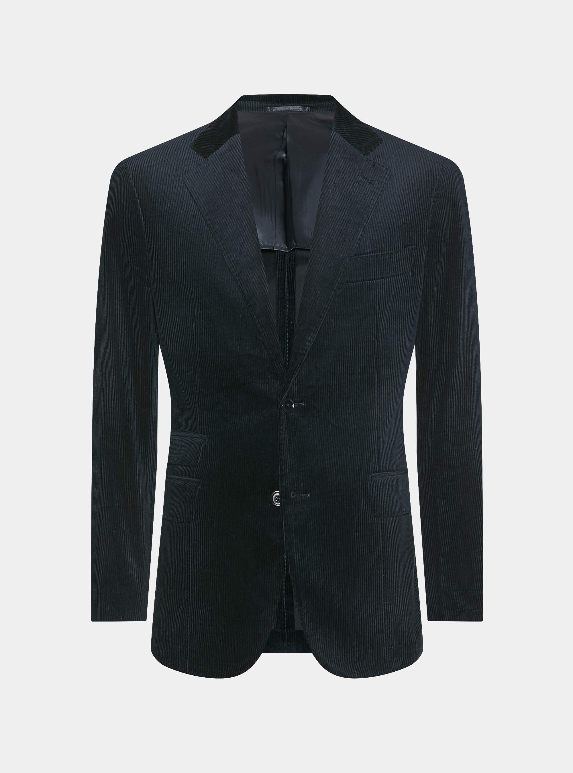 Duca Visconti di Modrone corduroy blazer, NAVY BLUE