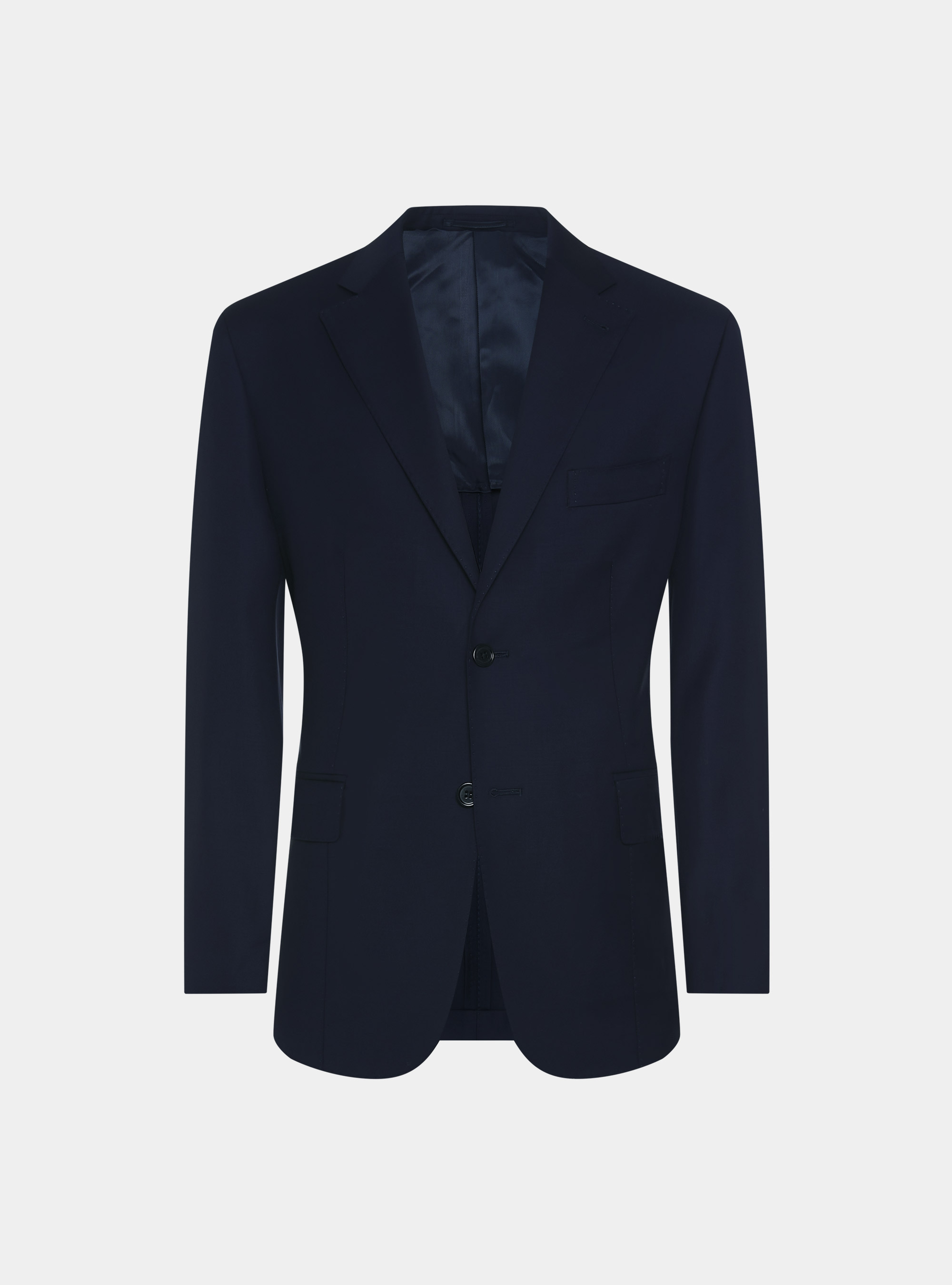 Americana Drop 4 de pura lana Vitale Barberis Canonico, AZUL MARINO