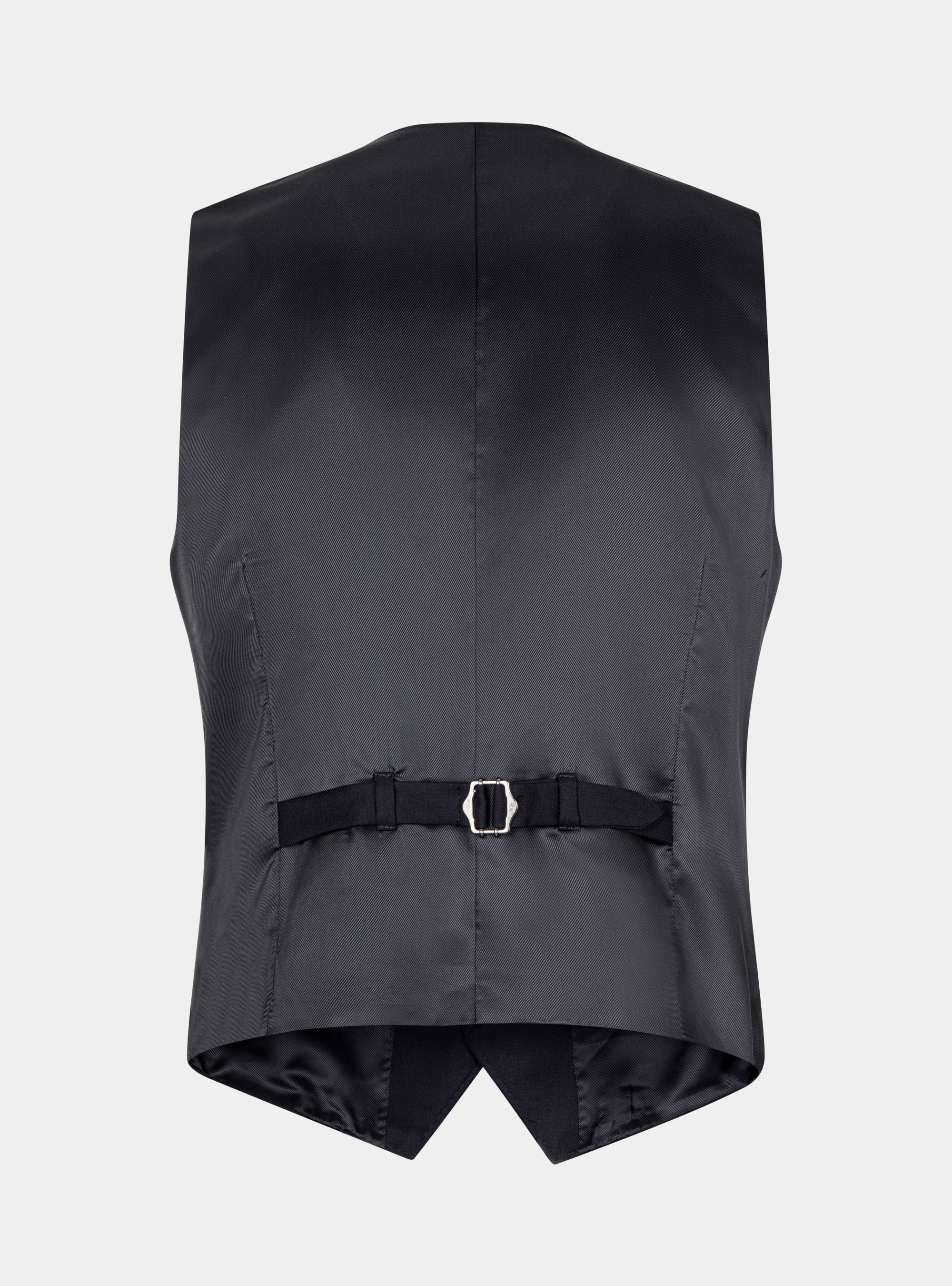 Chaleco de lana superfina 110's Reda, AZUL MARINO