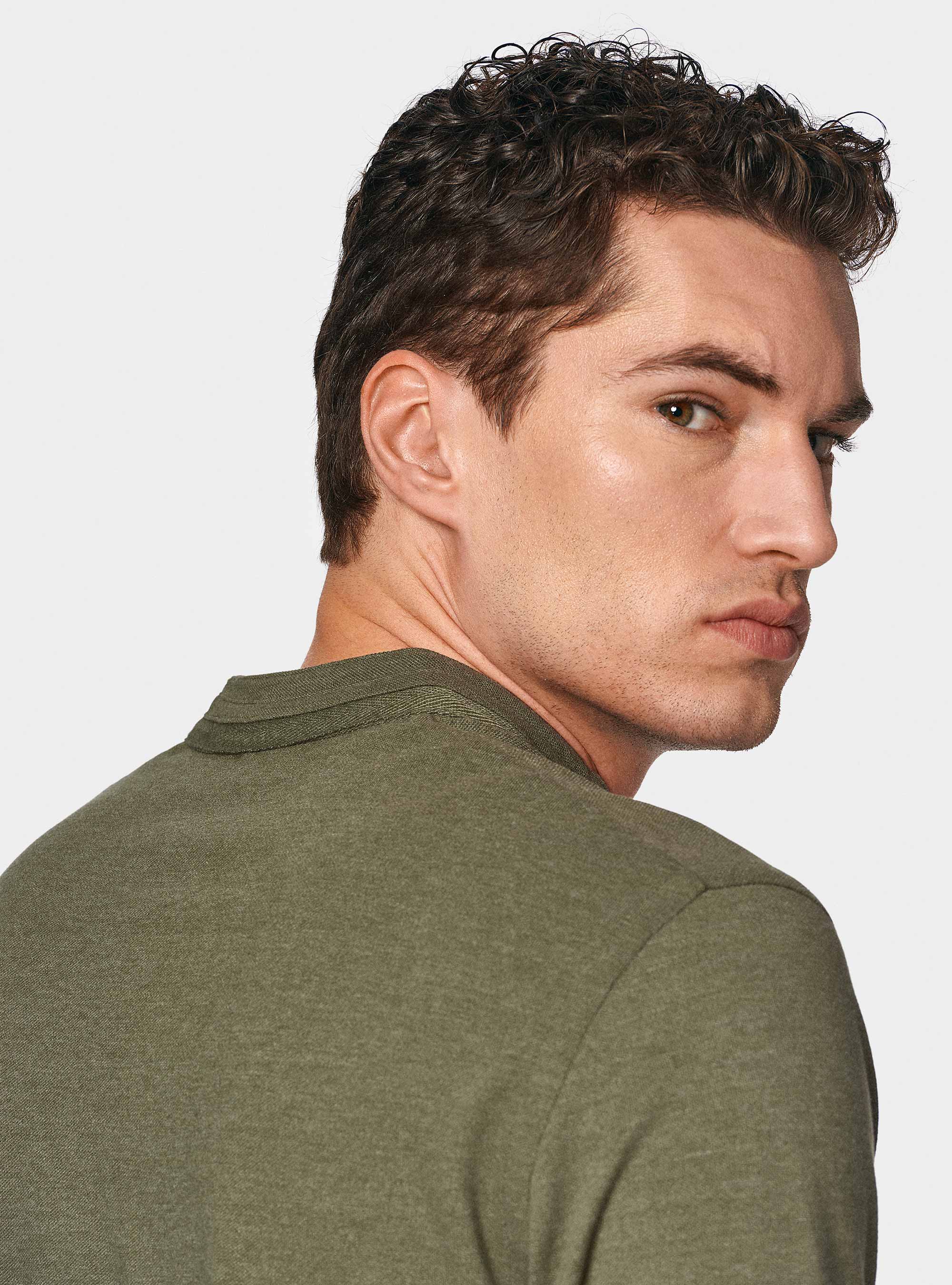 Polo en piqué coréen, SALVIA 0602C