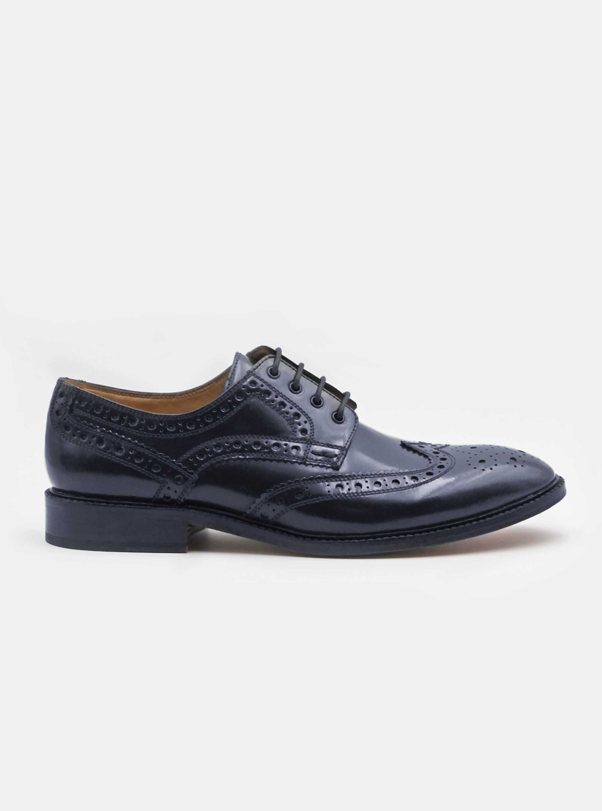 Derby in pelle, BLU NAVY