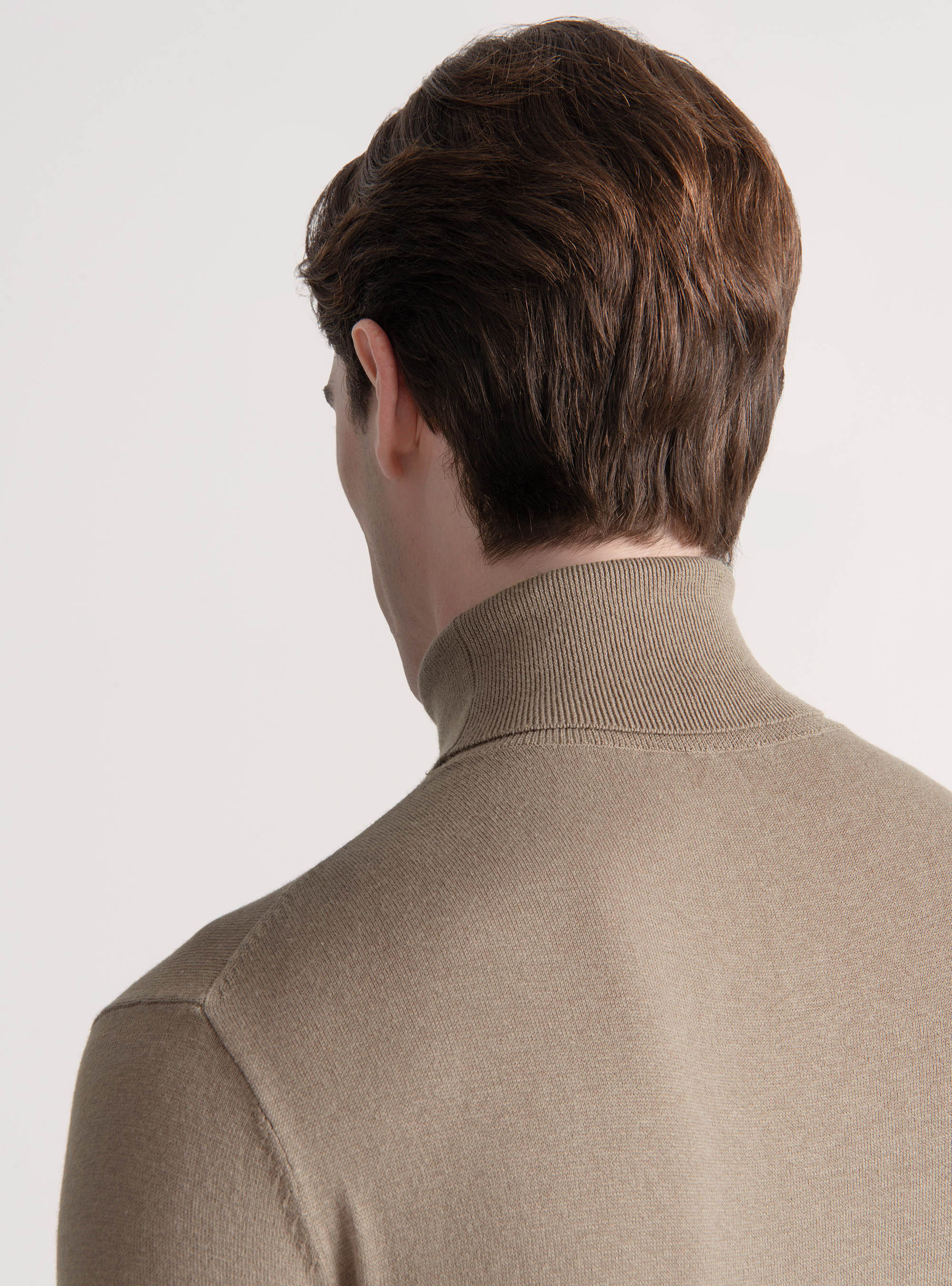 Silk and cashmere cotton turtleneck, MUD