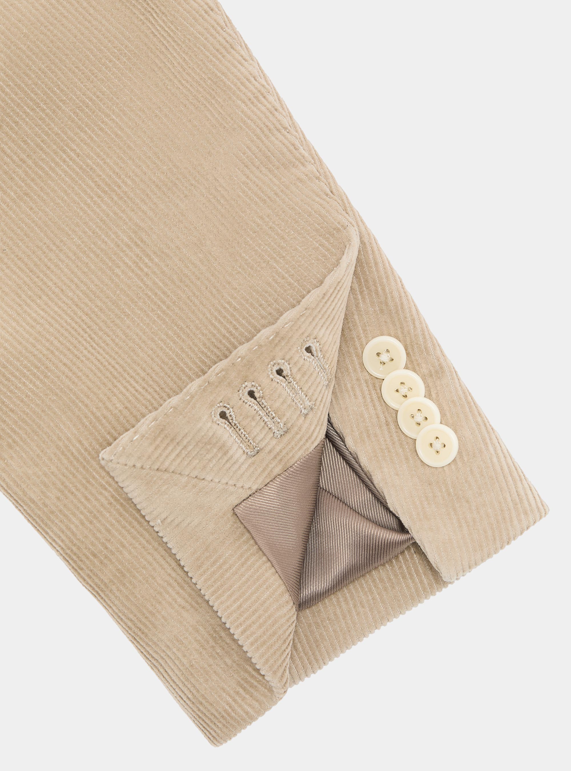 Giacca in velluto, SABBIA