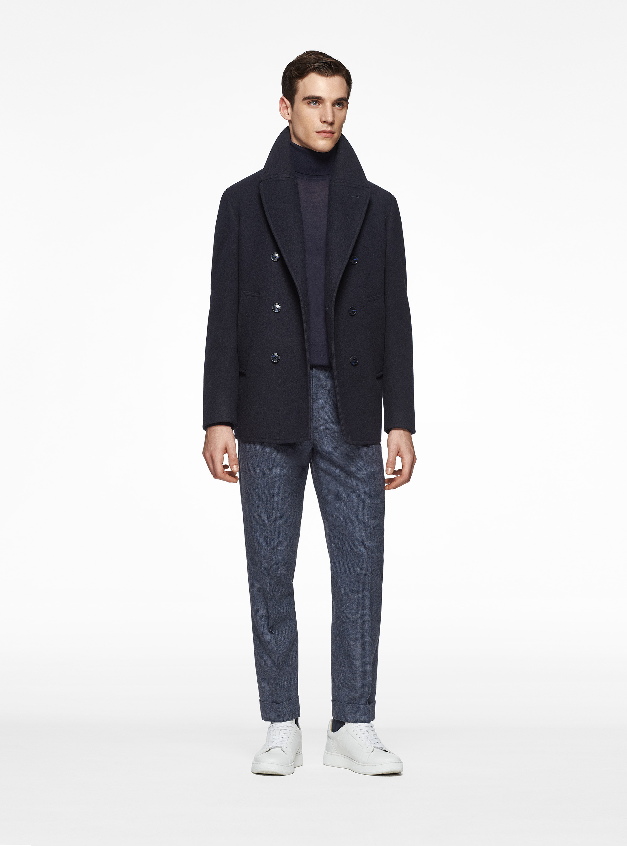 Peacoat tinta unita, BLU NAVY