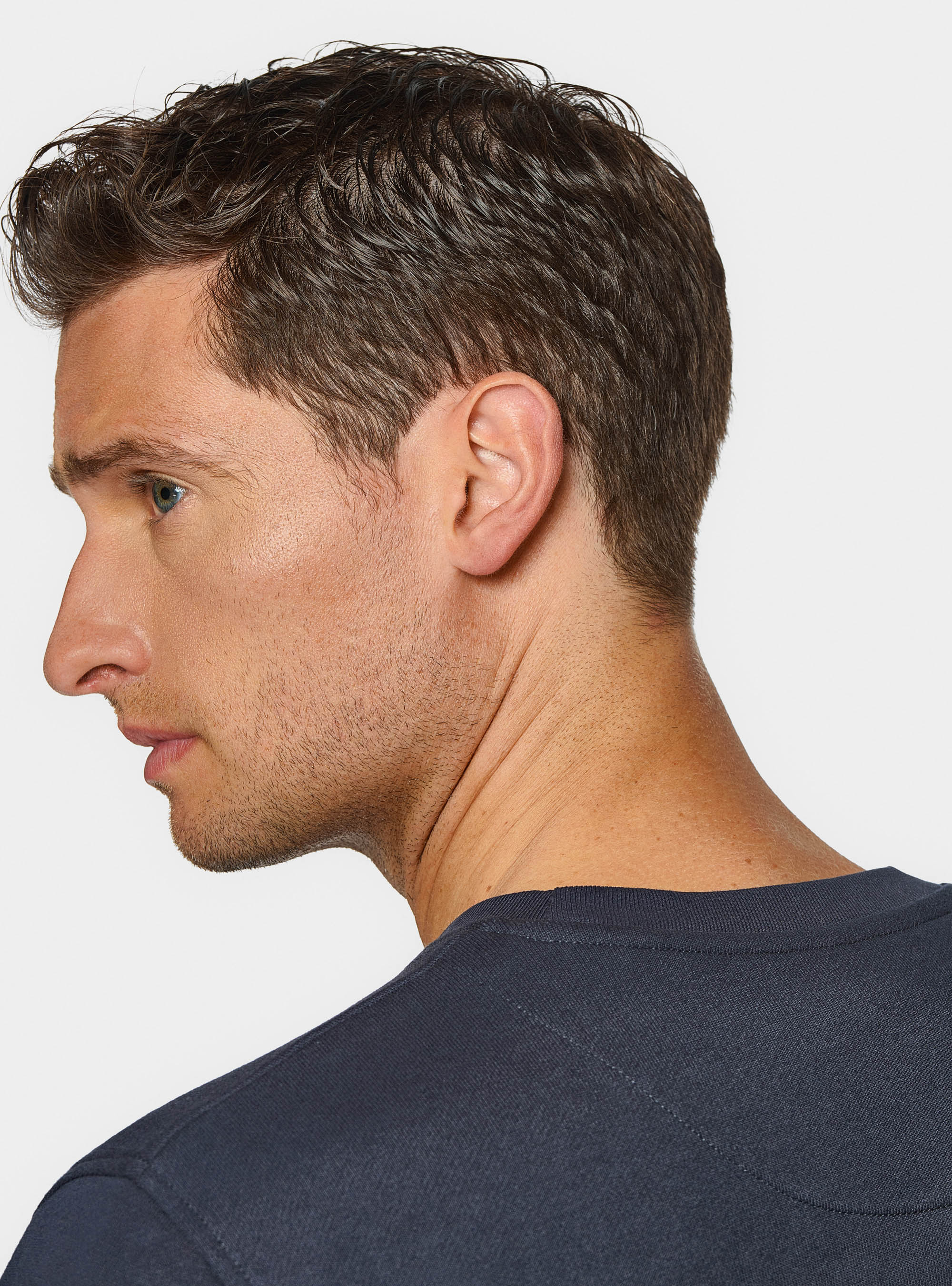 Gutteridge logo crewneck sweatshirt, NAVY BLUE