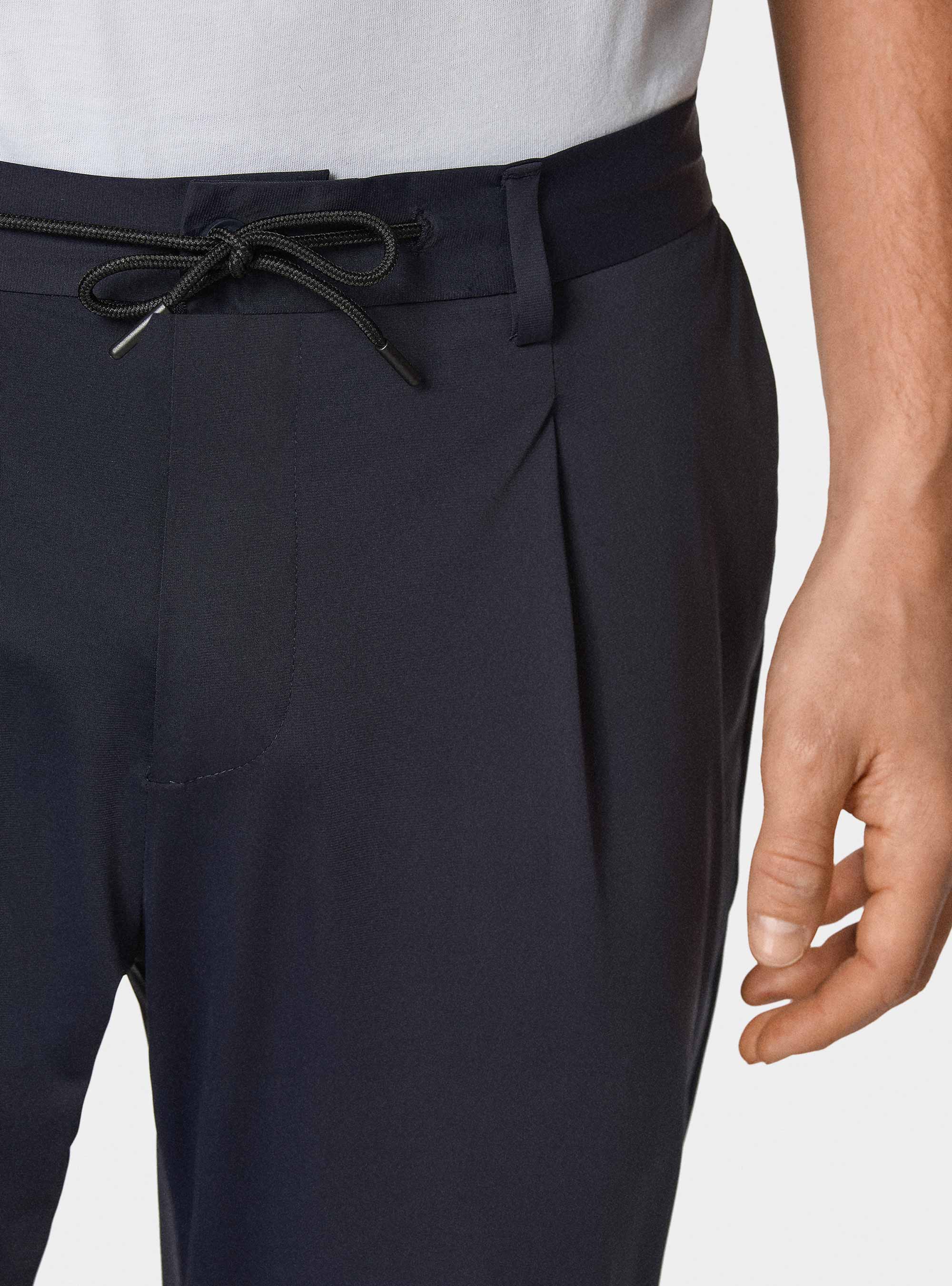 Pantal&oacute;n GT01 de punto el&aacute;stico, AZUL MARINO