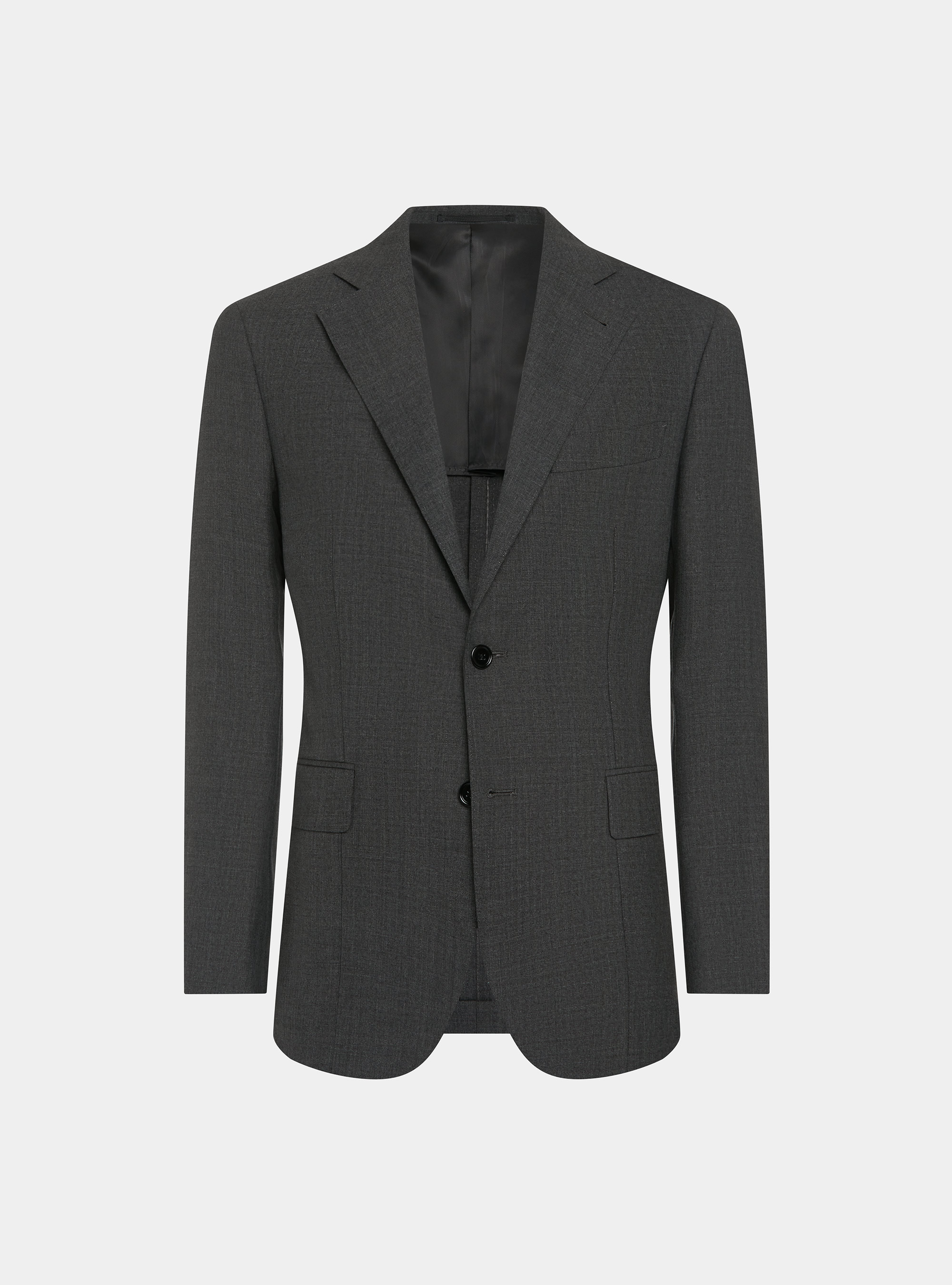 Vitale Barberis Canonico pure wool blazer, ASFALTO 0112C