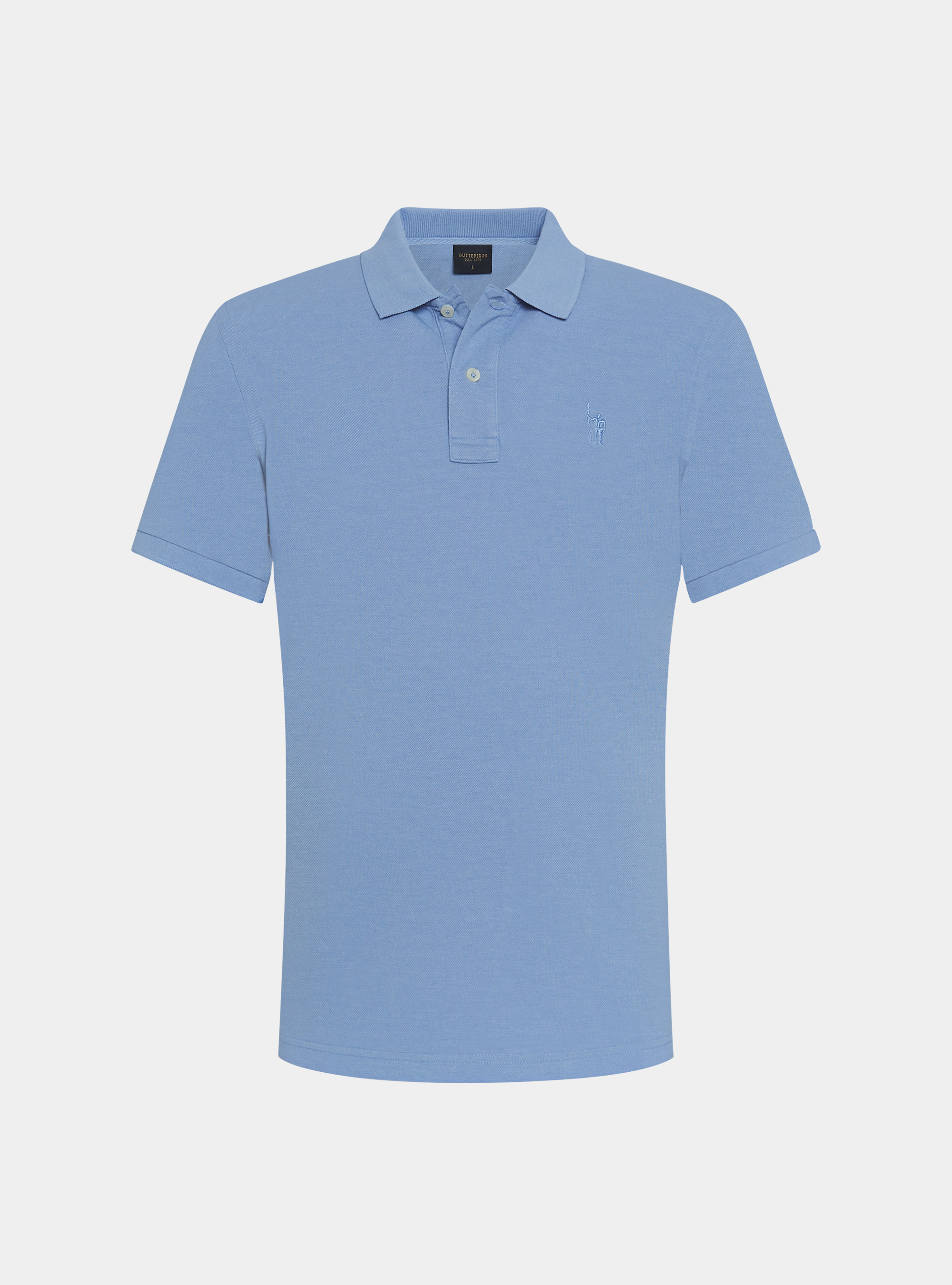 Polo classique en piqu&eacute;, BLEU CIEL