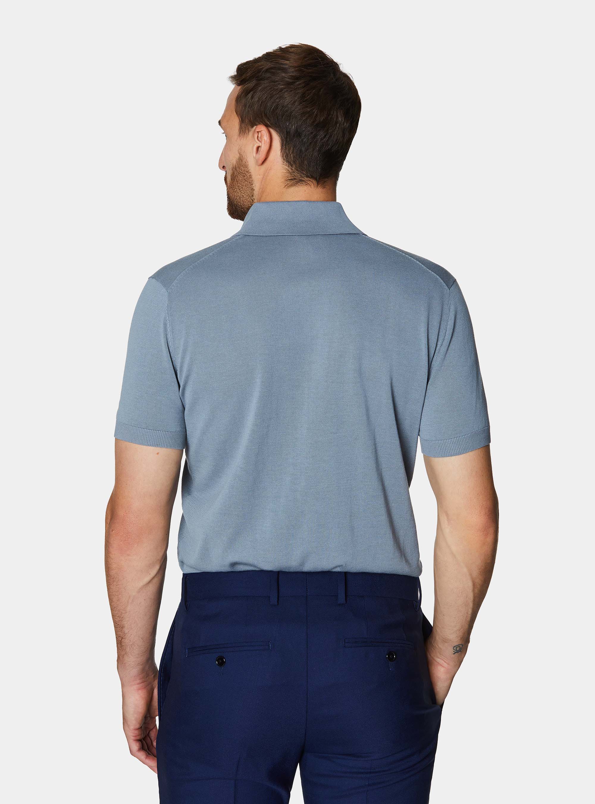 Polo in maglia in cotone m/c, AVIO 0292C