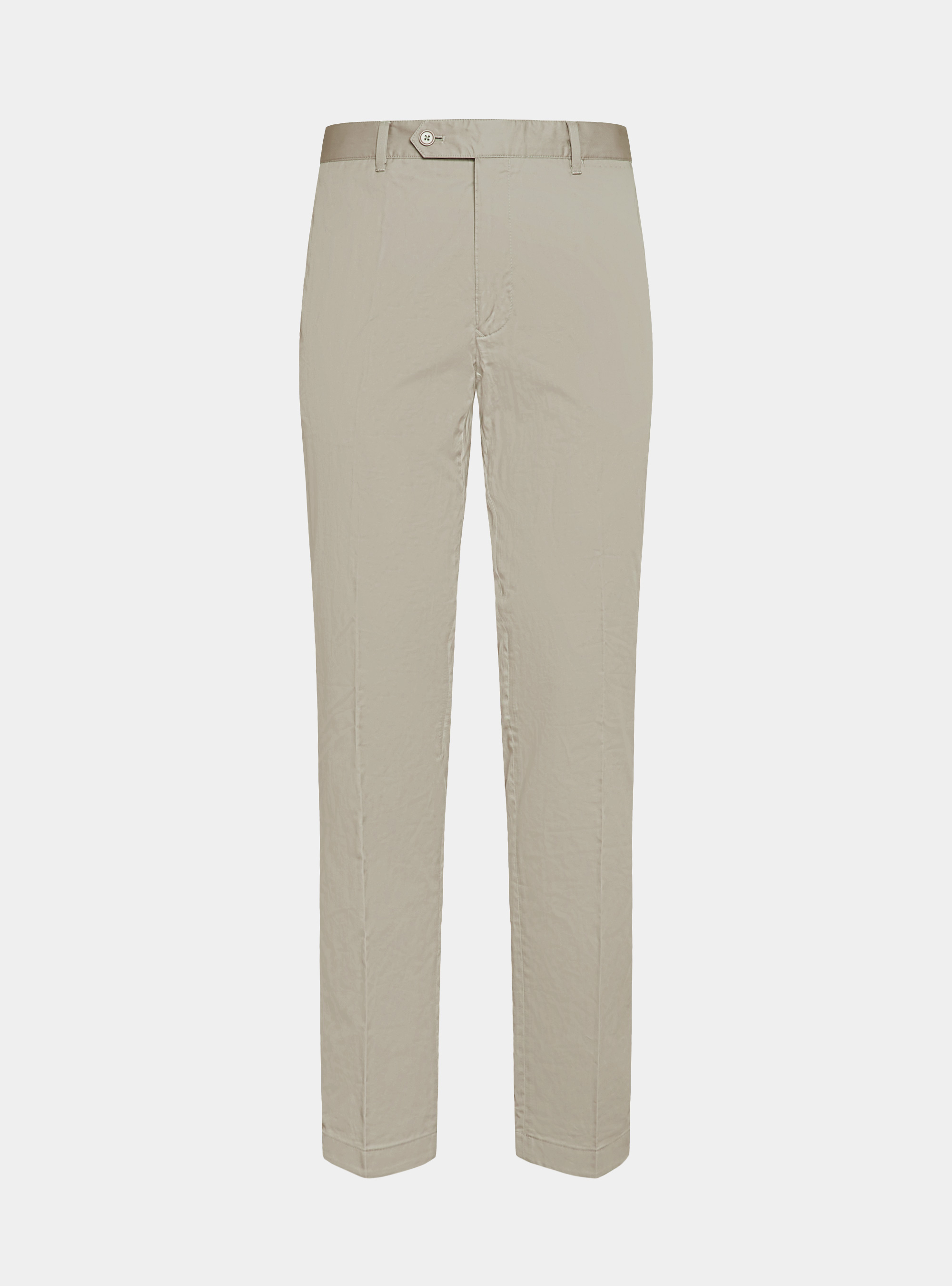 Pantaloni chino in twill leggero, ECRU