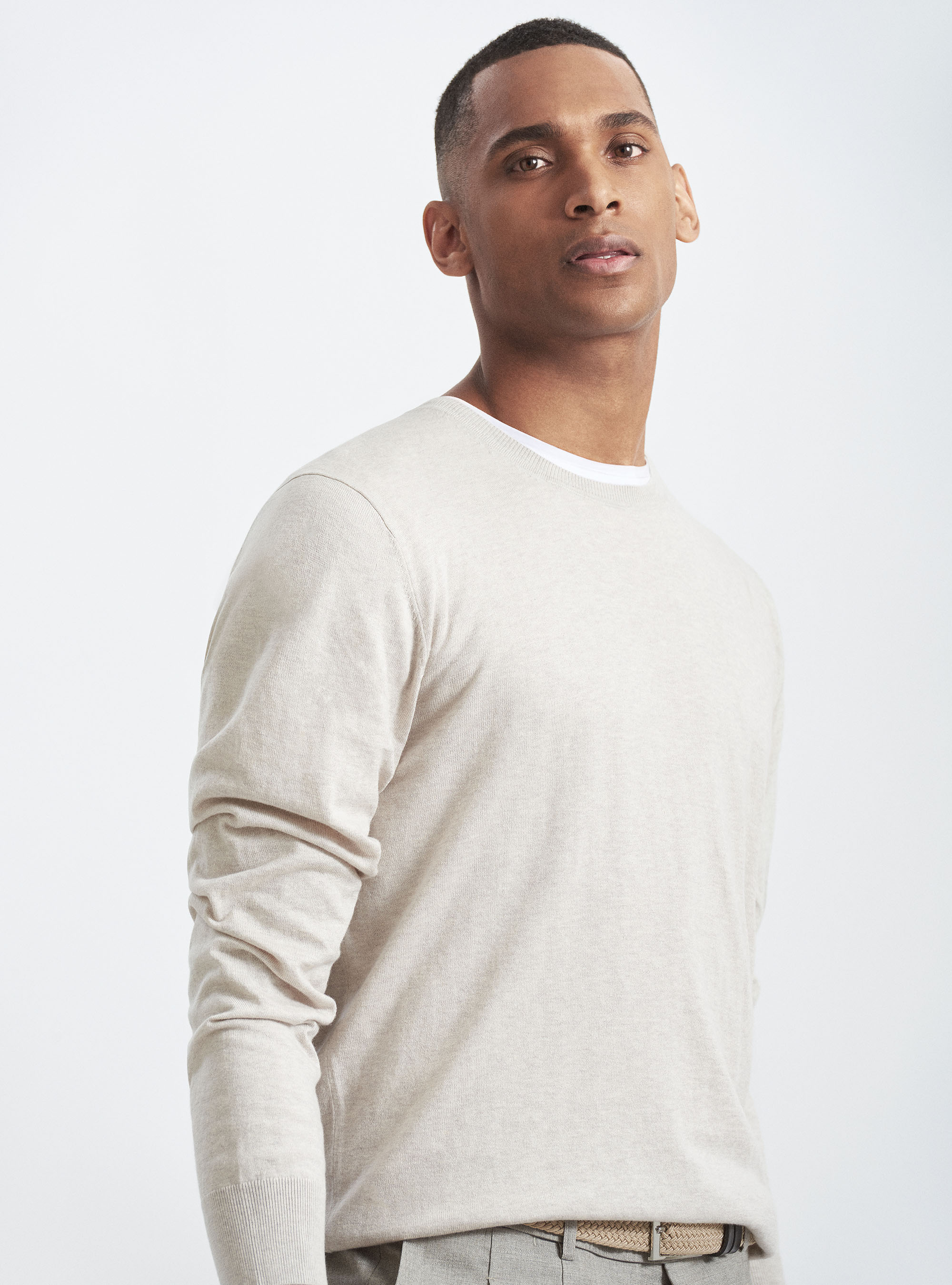 light cashmere sweater