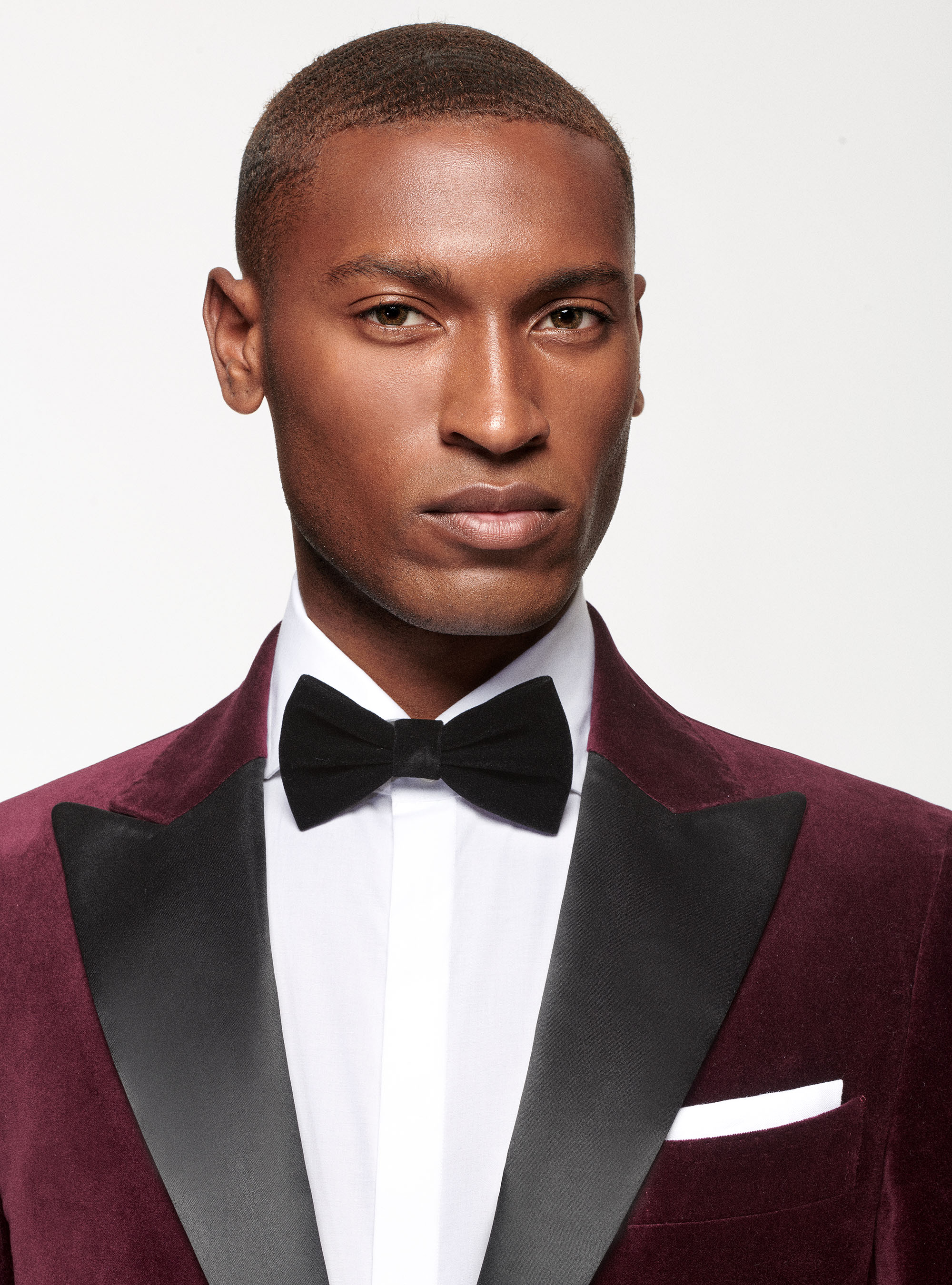 Velvet tuxedo blazer, VINACCIA 0401C