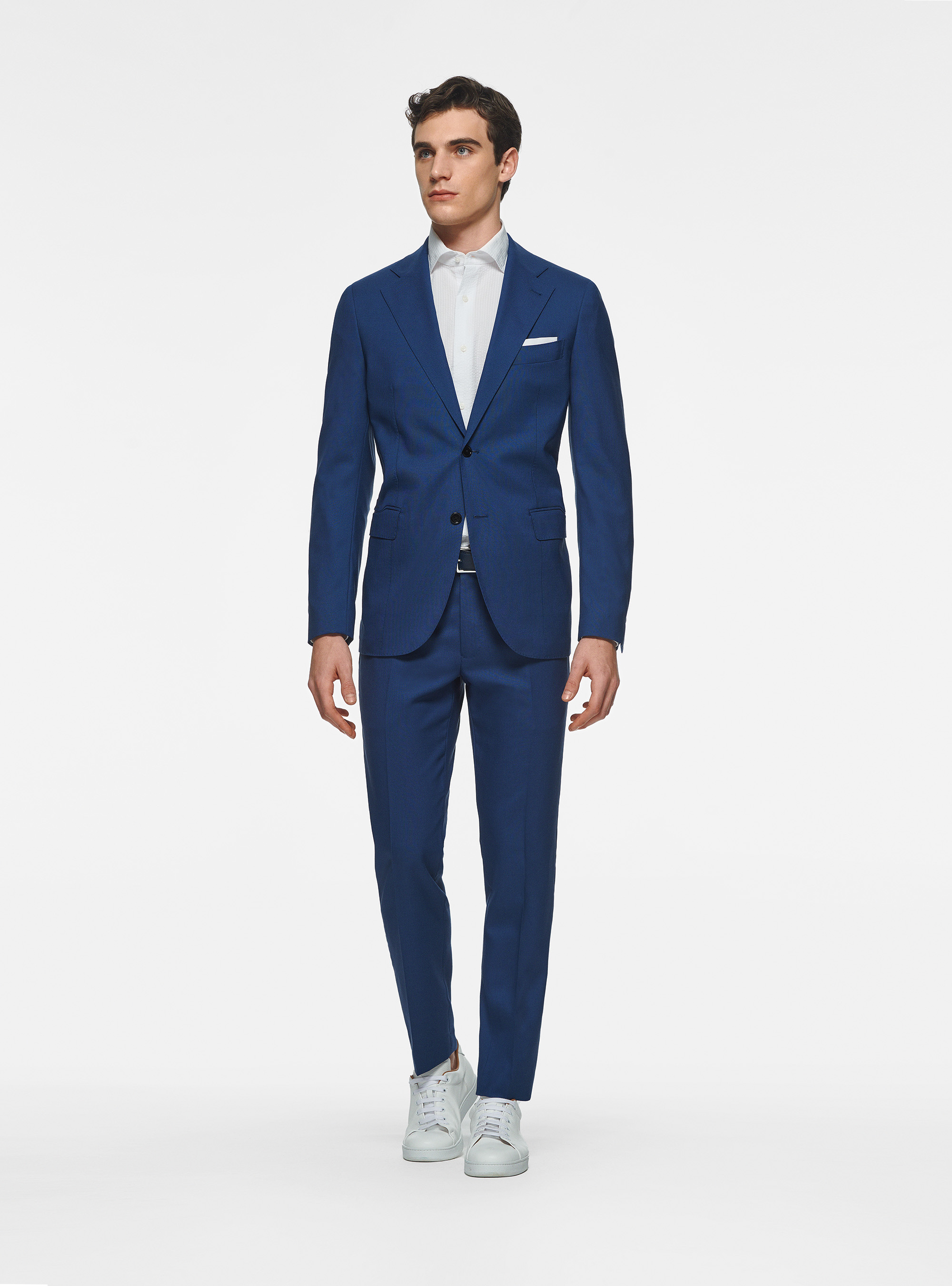 Giacca in pura lana Vitale Barberis Canonico, INCHIOSTRO