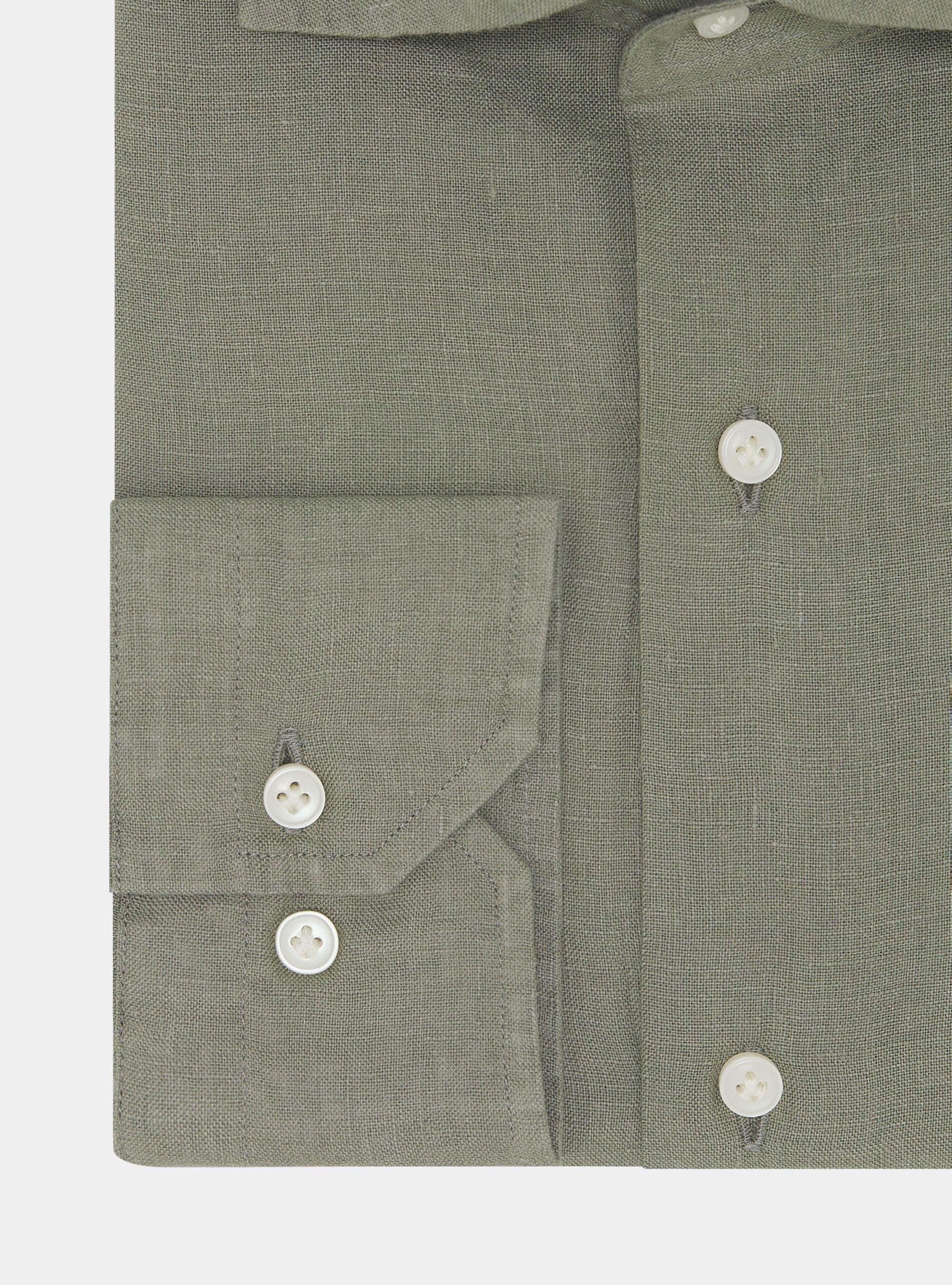Pure linen shirt, SALVIA 0602C