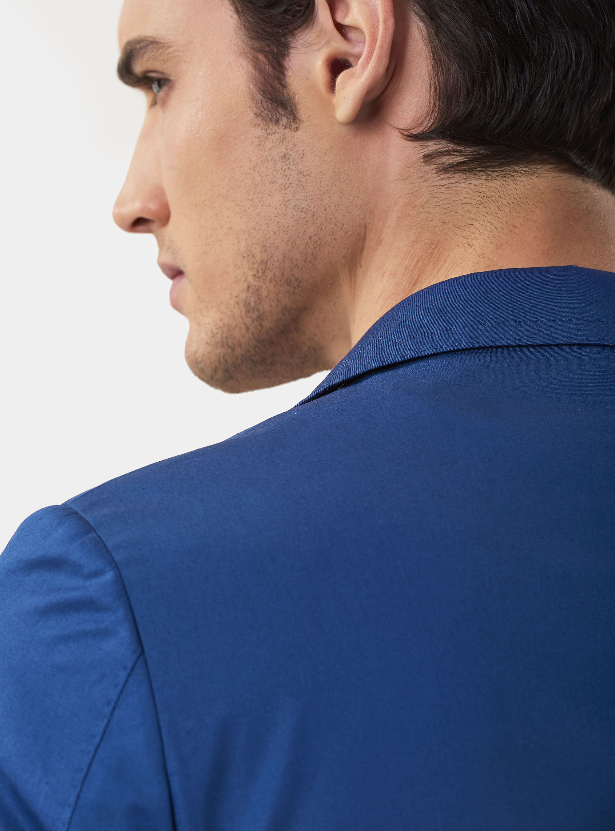 Giacca per abito in cotone, BLU