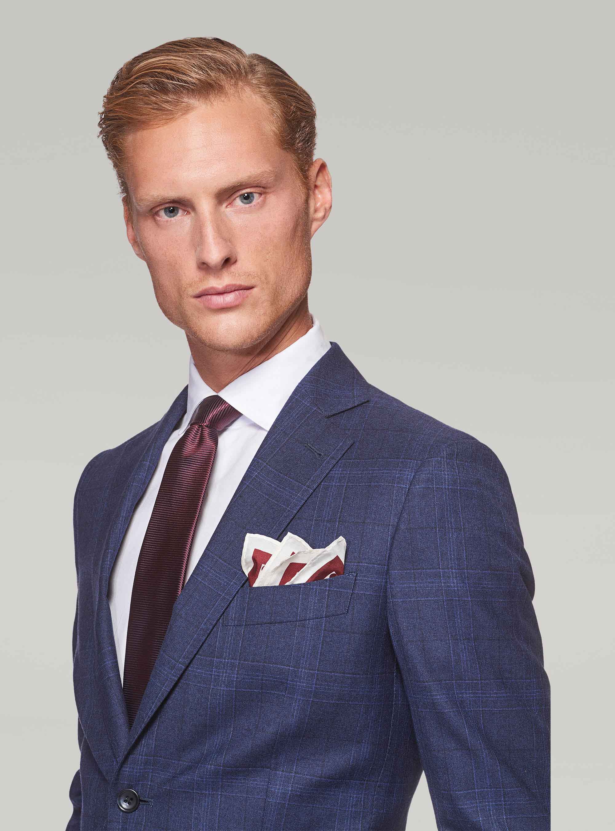 Abito quadri uomo shop