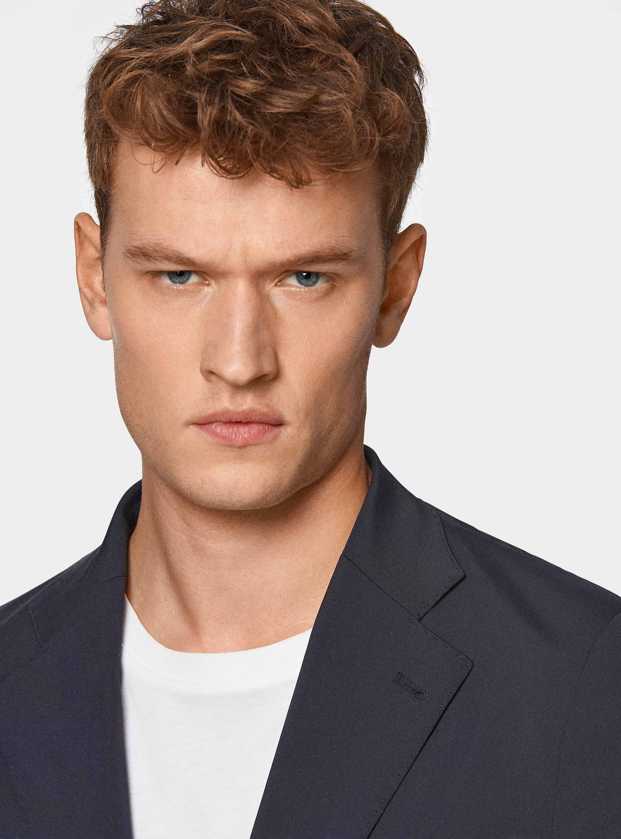 Giacca GT01 in jersey elasticizzato, BLU NAVY