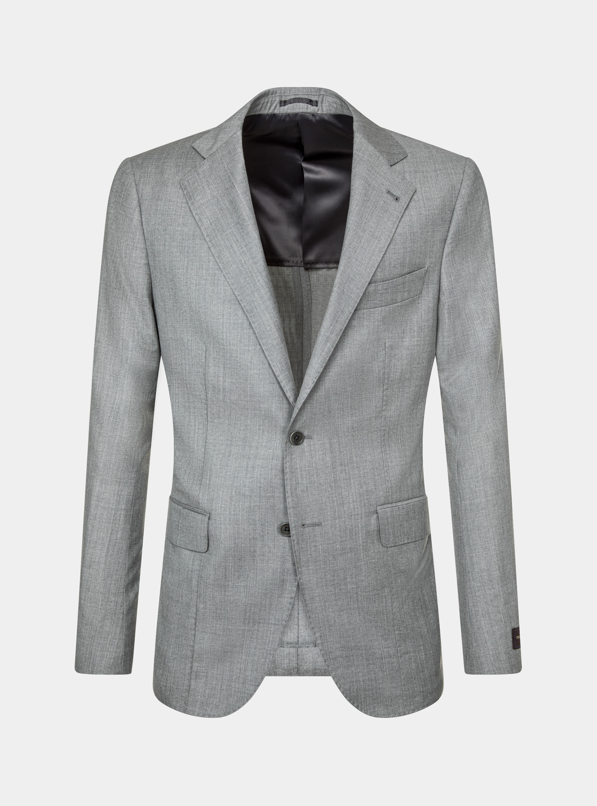 Giacca in pura lana superfine 110's, GRIGIO CHIARO MELANGE