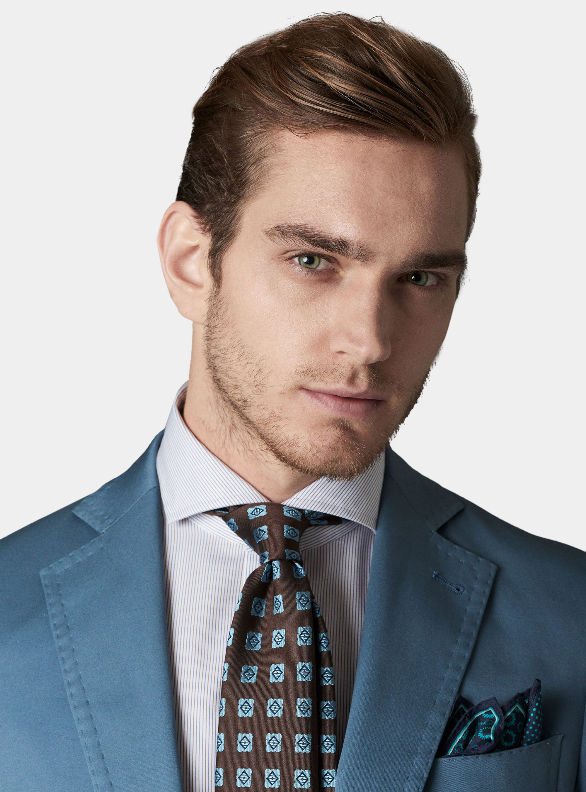 Giacca per abito in cotone superior, POLVERE