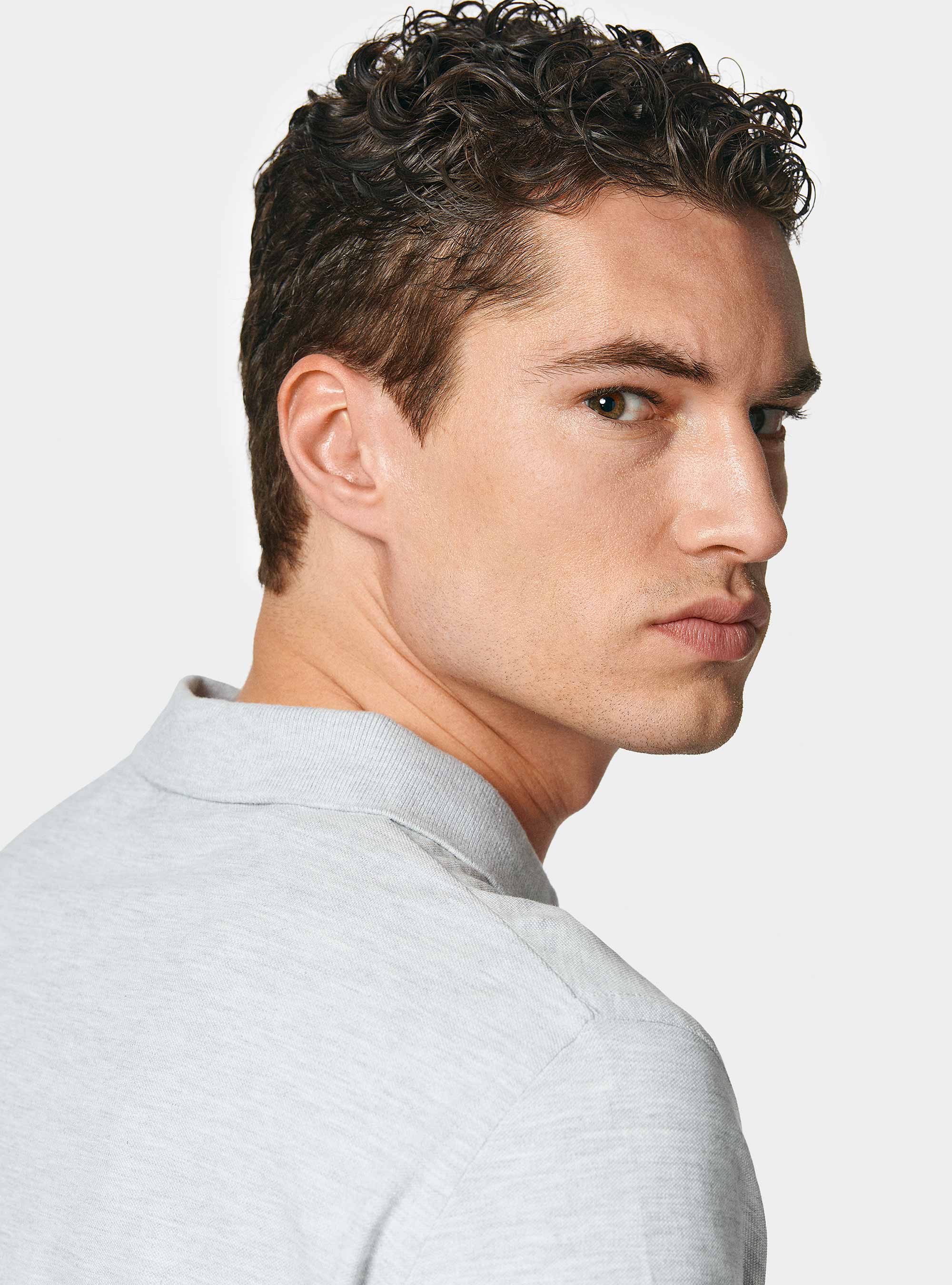 Polo classica in piquet, PERLA 0178C