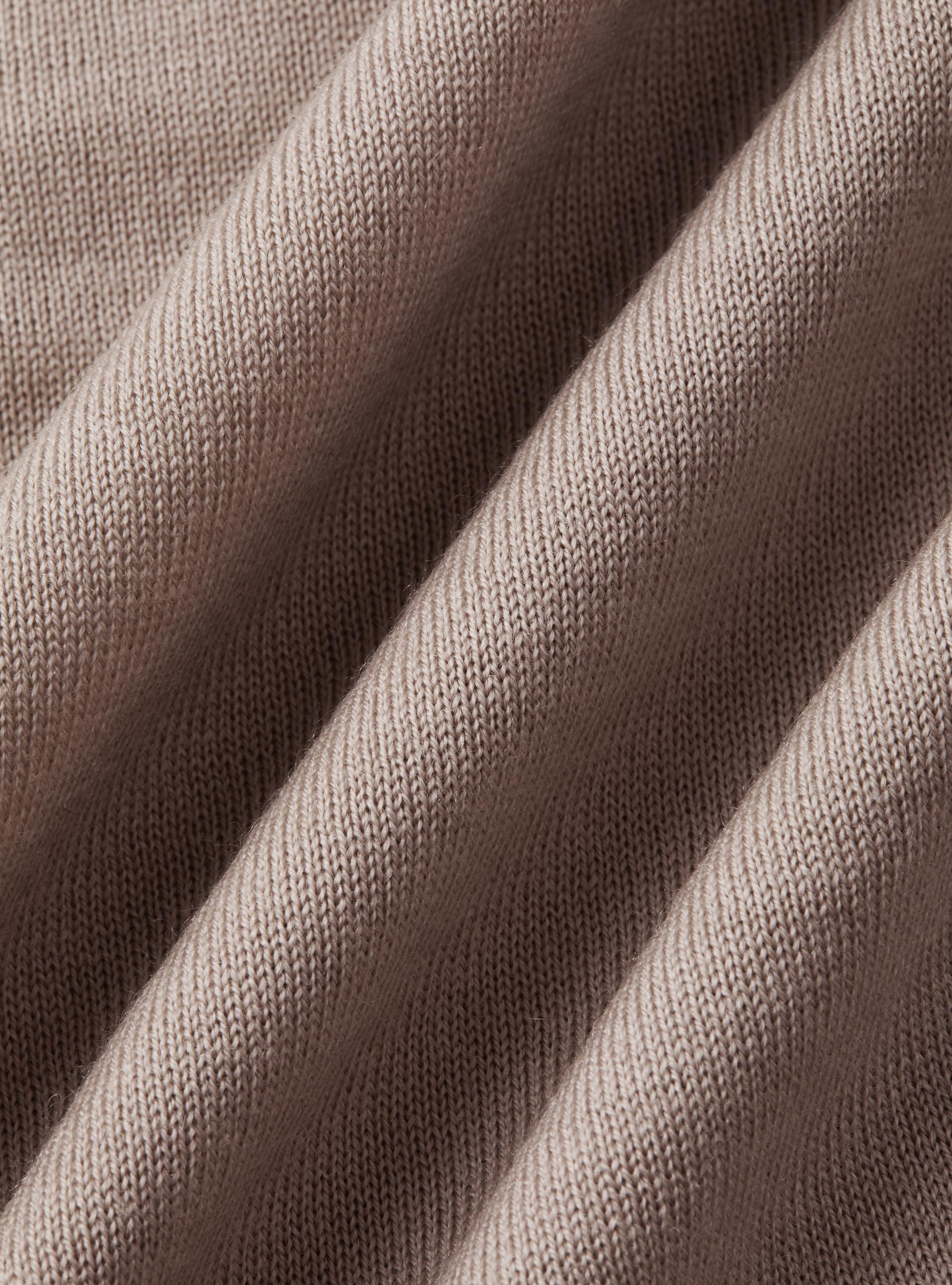 Chaleco de punto con botones de lana merina extrafina, ARENA