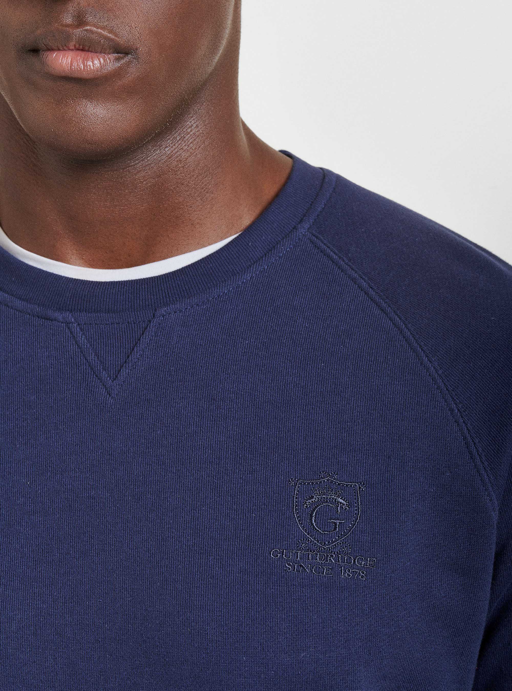 Felpa tinta unita, BLU