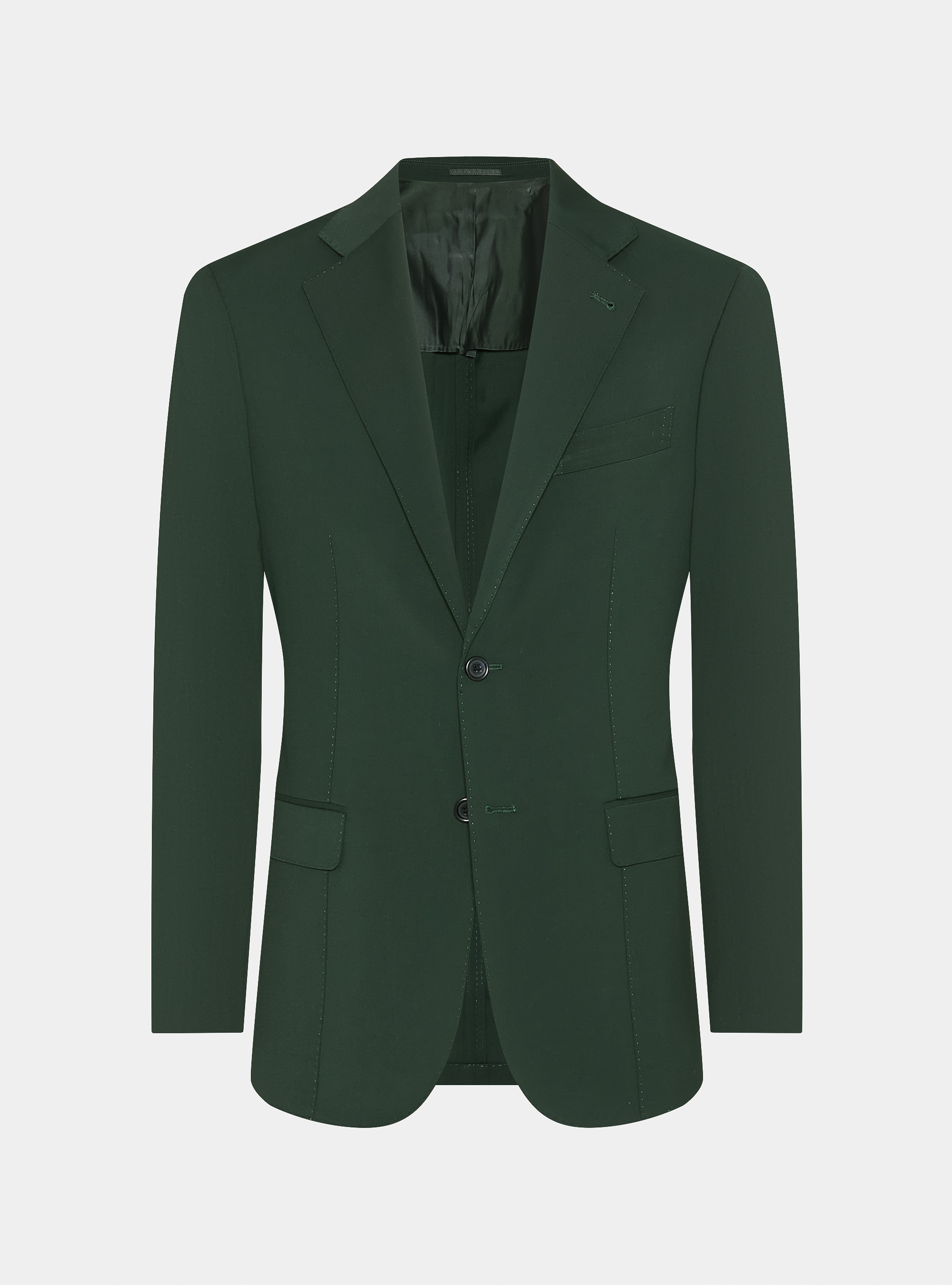 Giacca per abito slim fit, VERDE