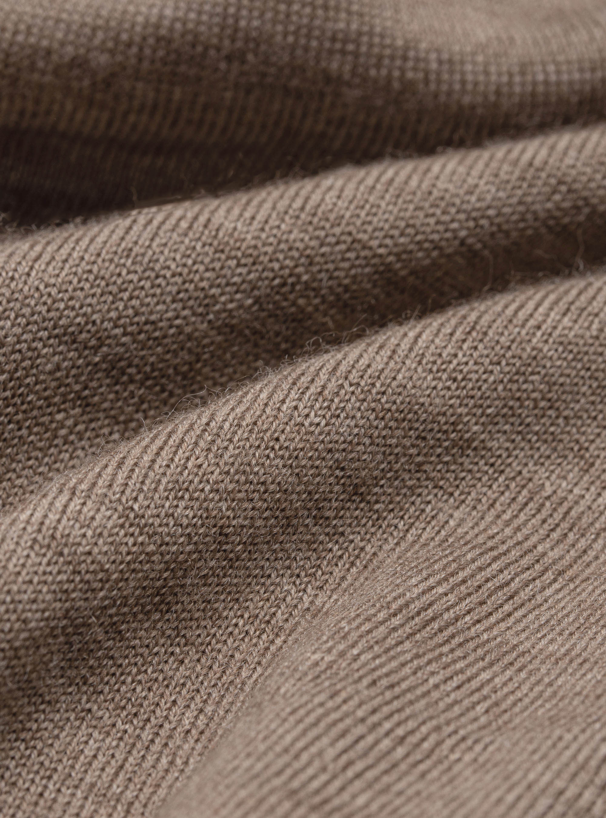 Dolcevita in pura lana merino, FANGO