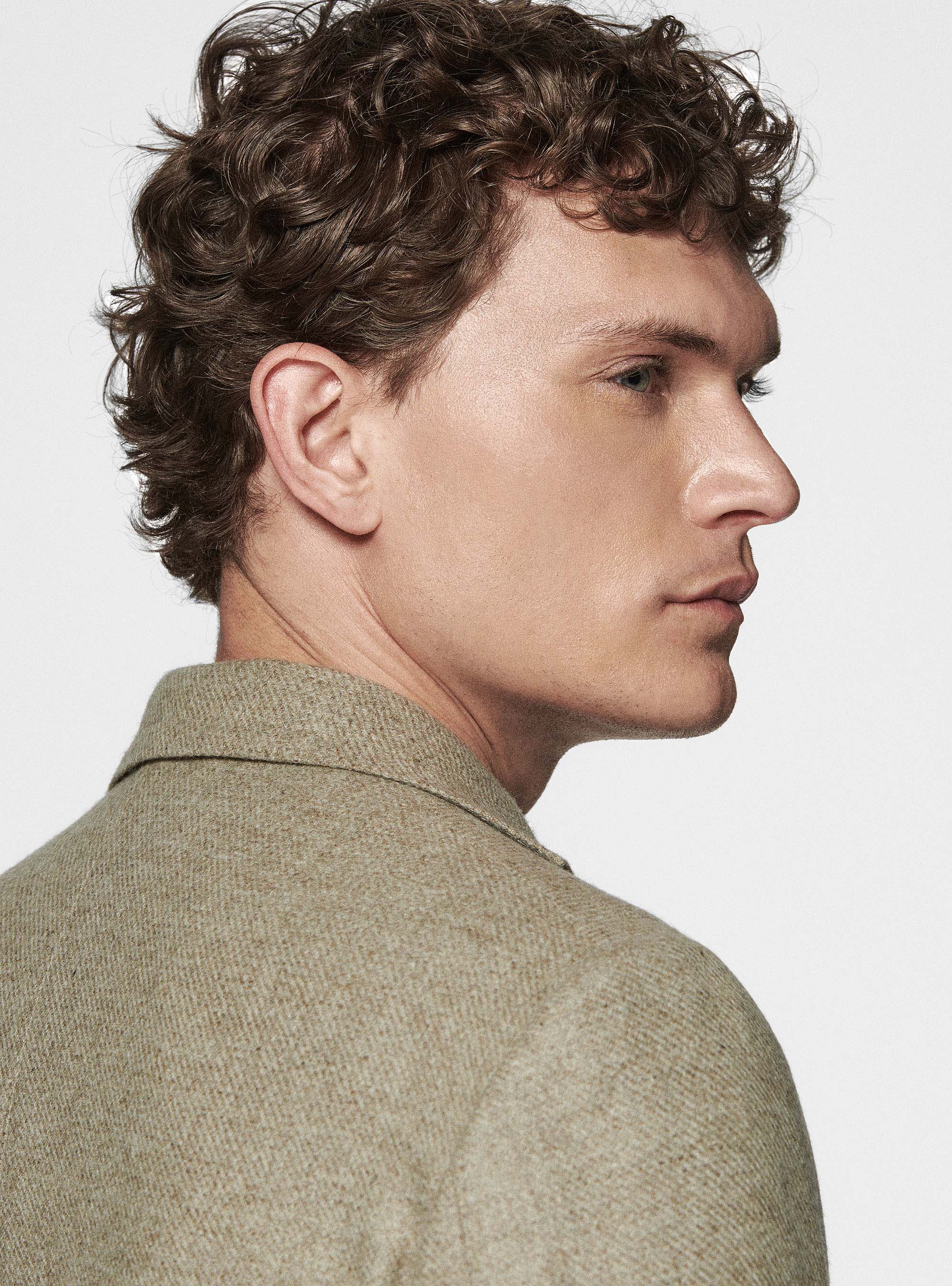 Lanificio di Pray cashmere wool blazer, SAND