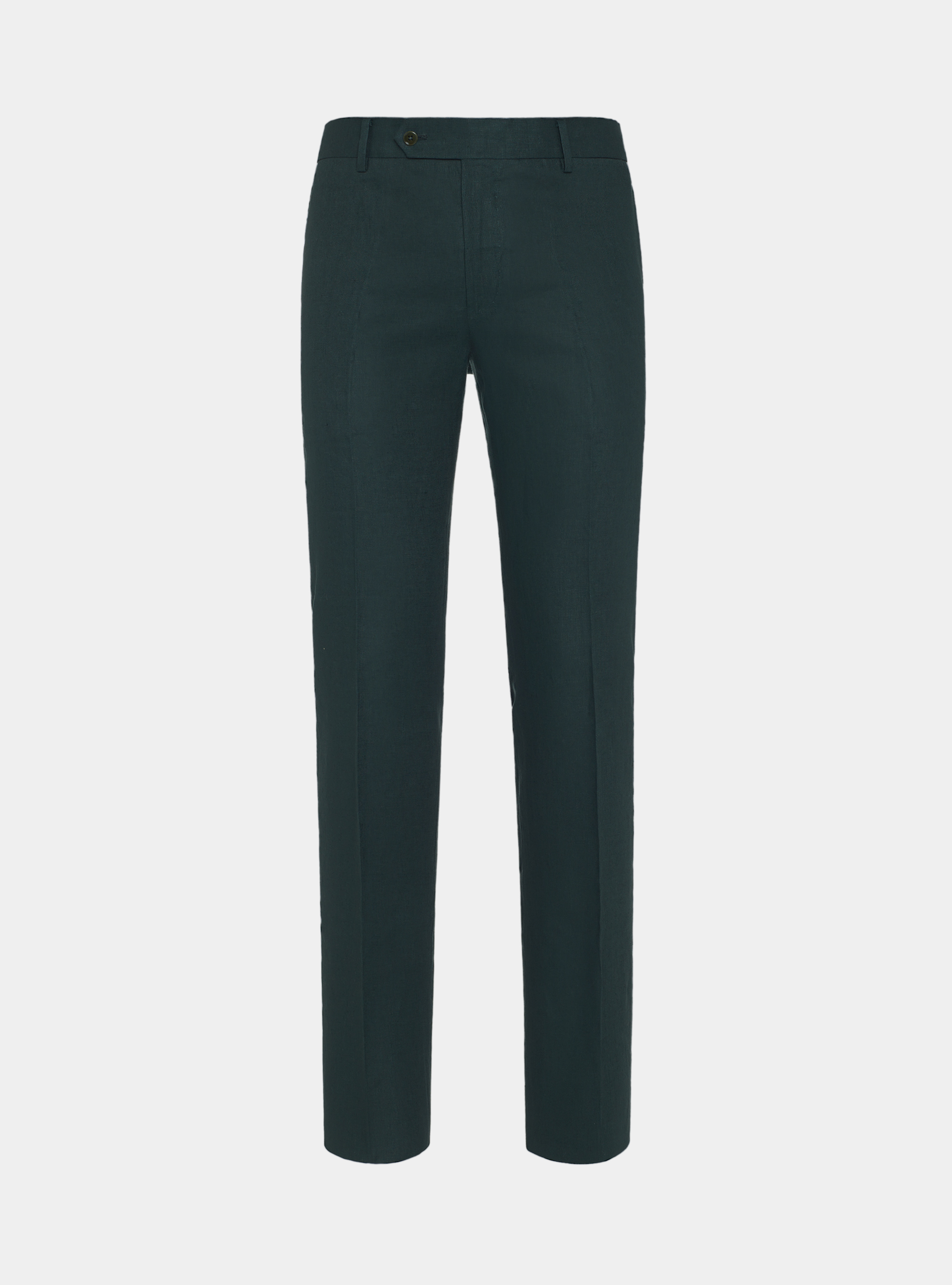 Pantaloni in puro lino, VERDE