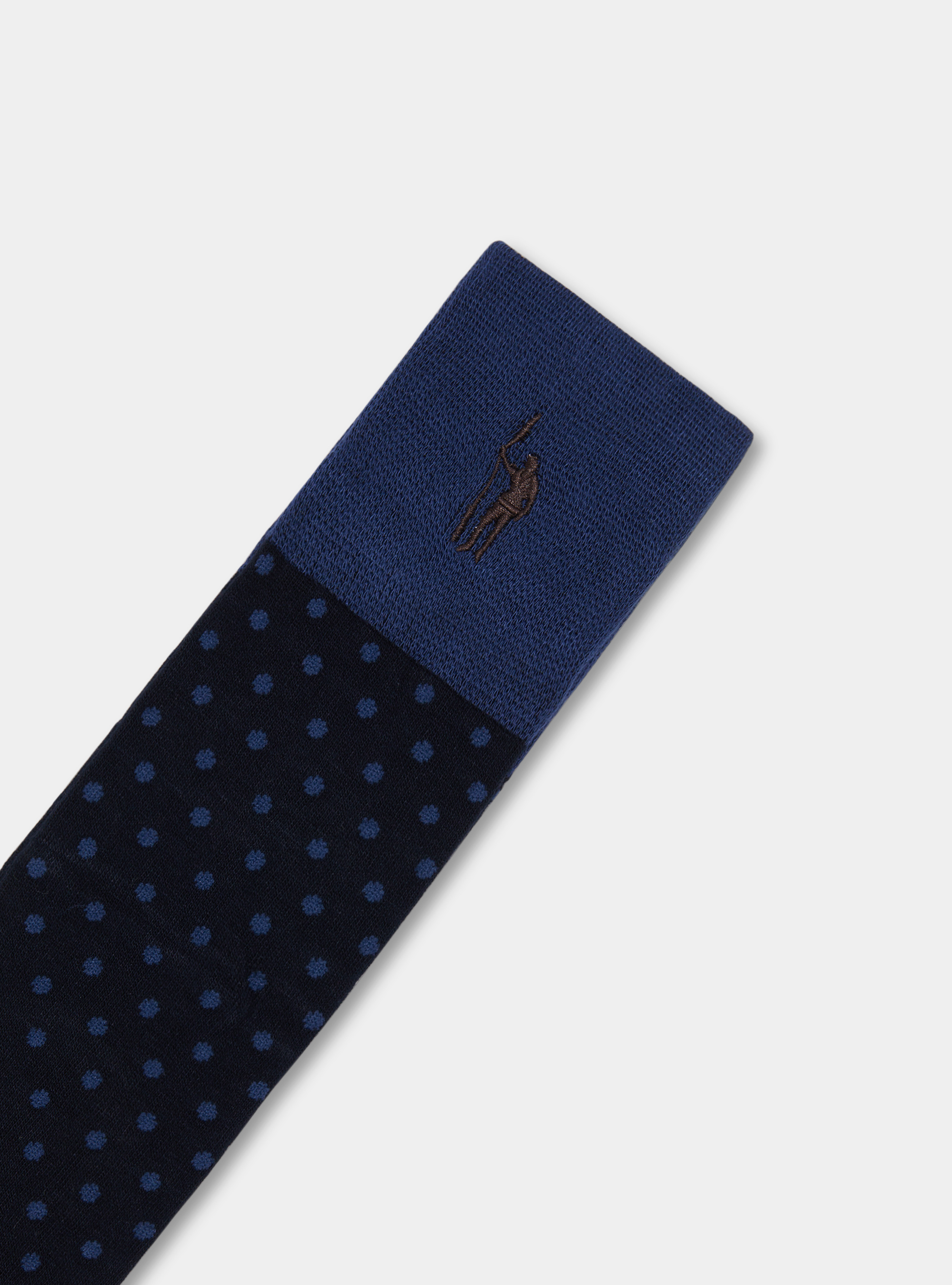 Long socks with polka dots and stripes, INK