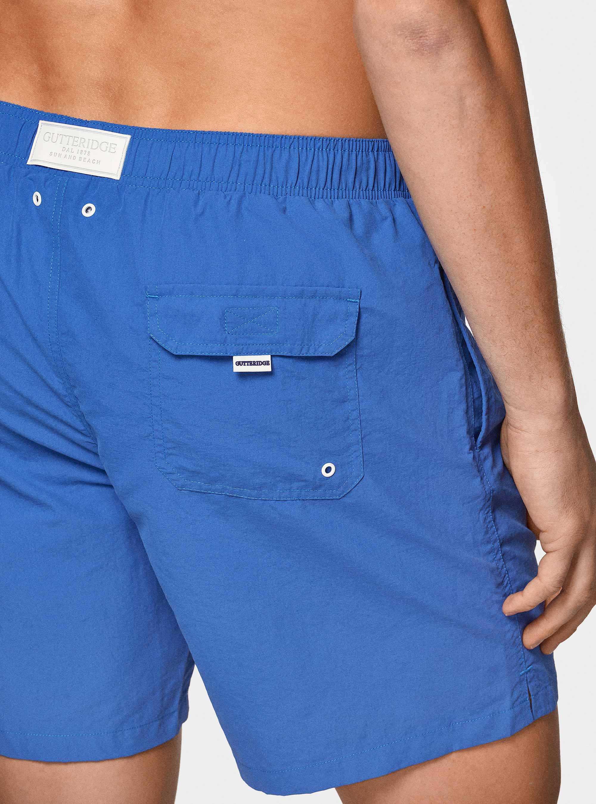 Ba&ntilde;ador de color liso, AZUL ROYAL