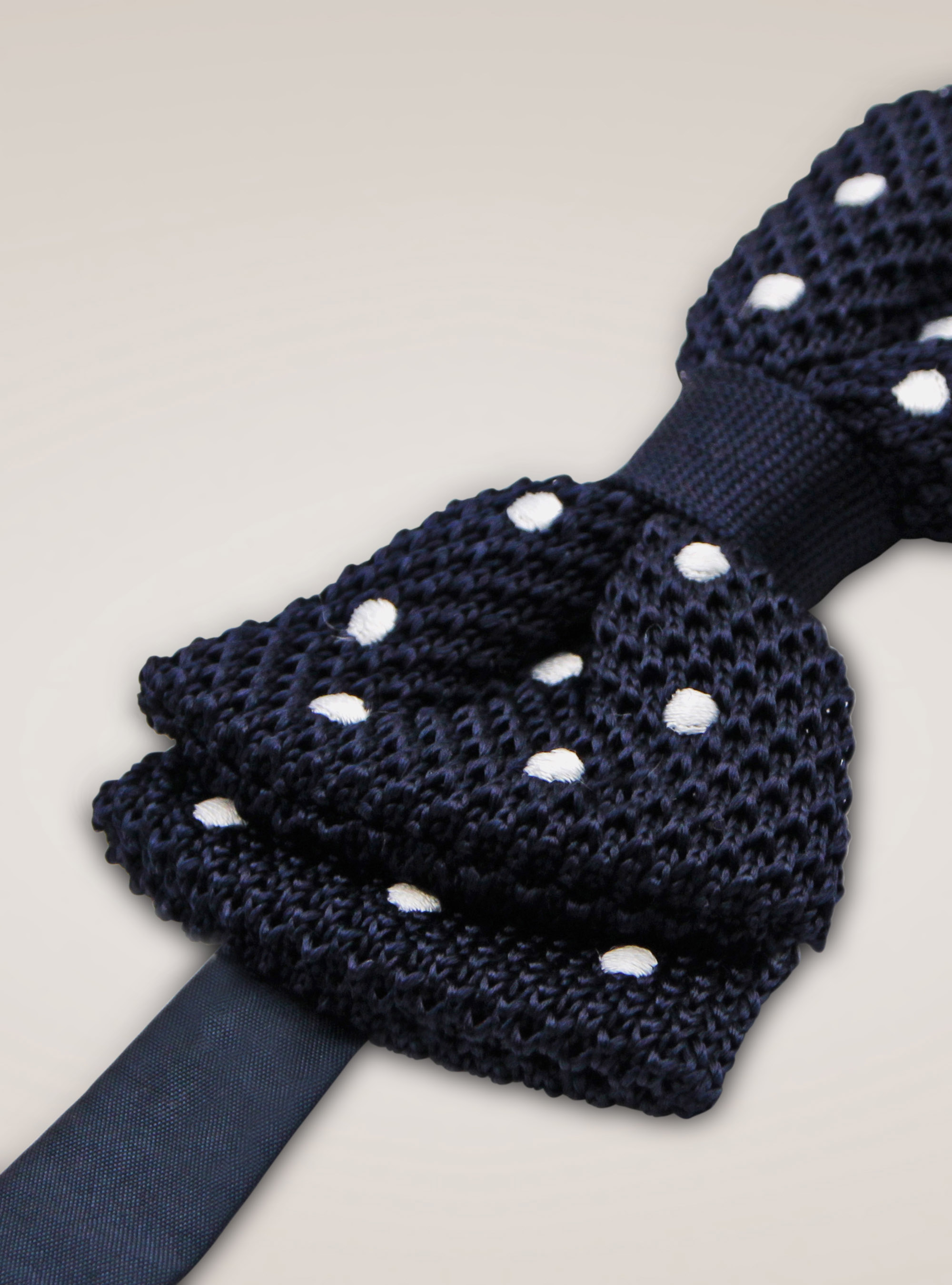 Papillon in maglia, BLU NAVY