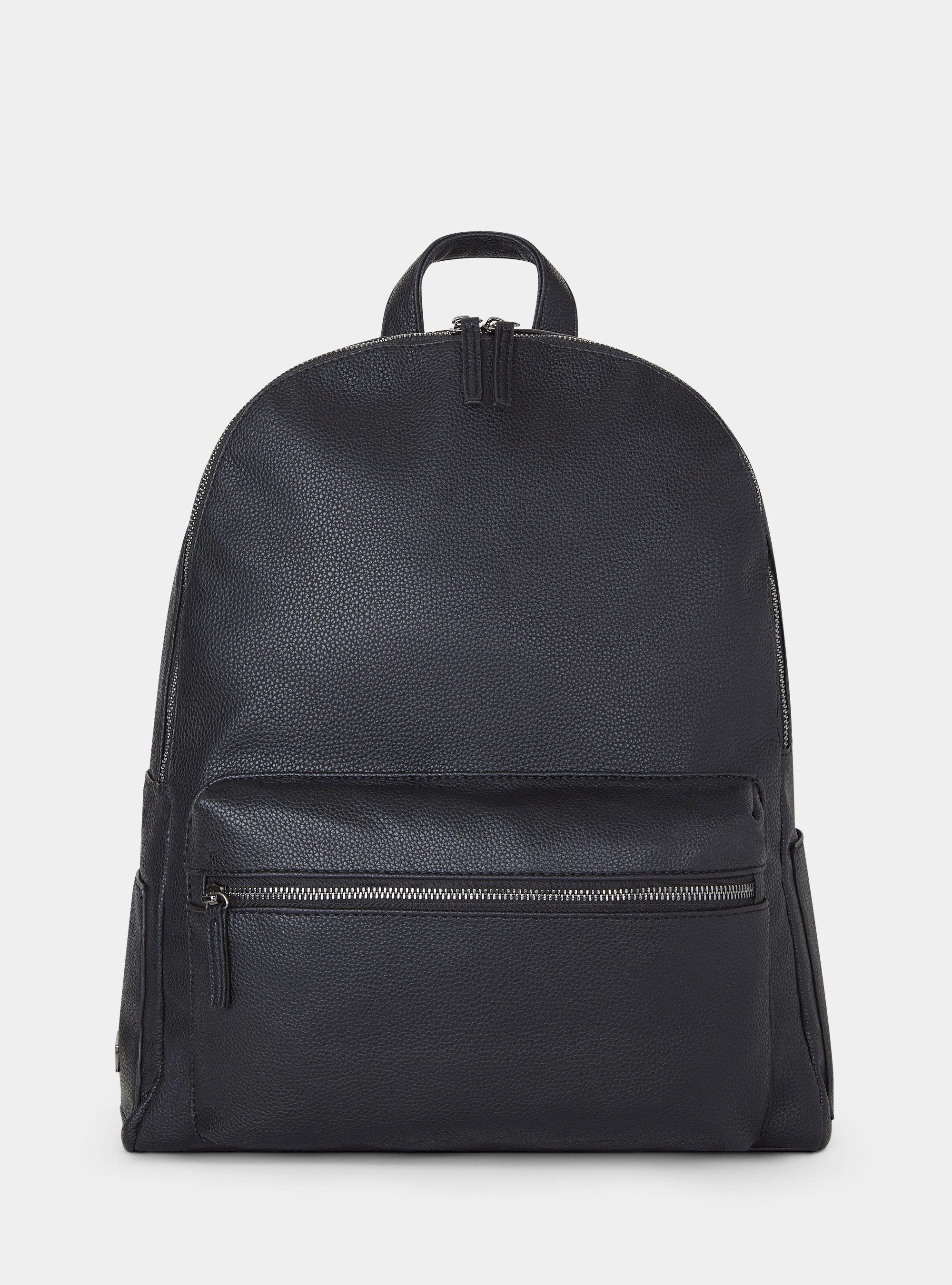 Backpack with pockets, BLACK