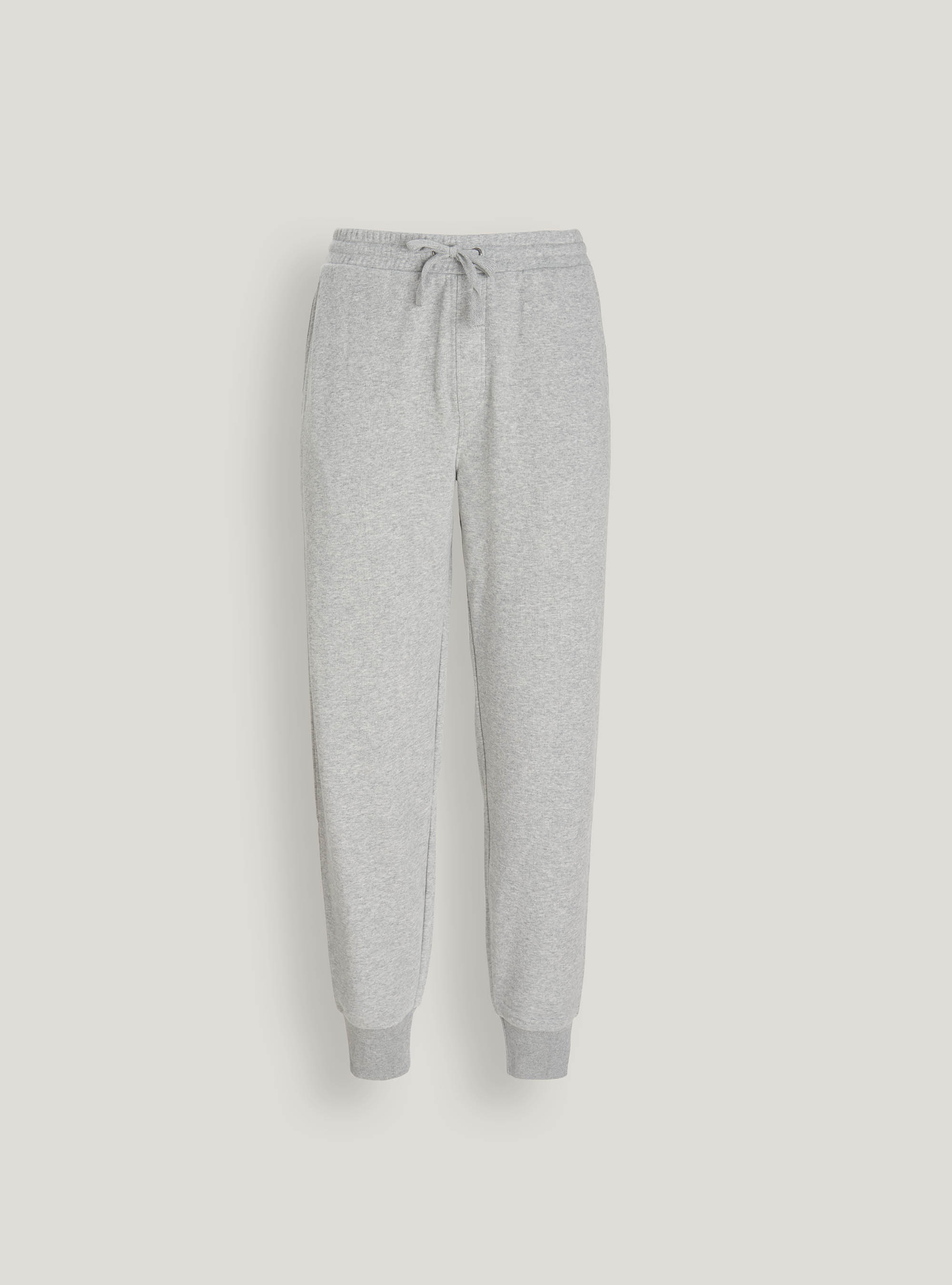 Pantaloni basici in felpa, GRIGIO CHIARO