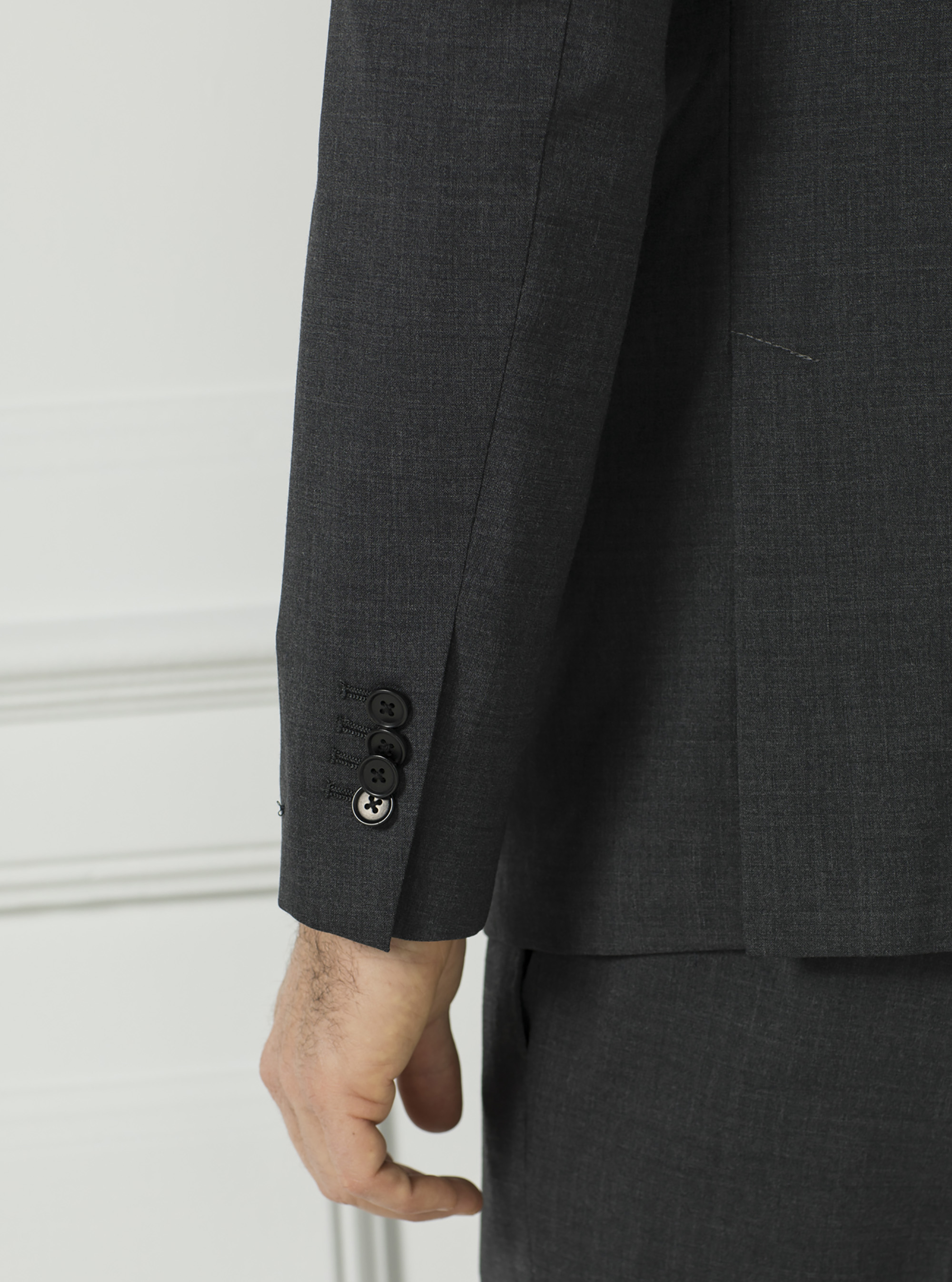 Fresh wool suit, ASFALTO 0112C