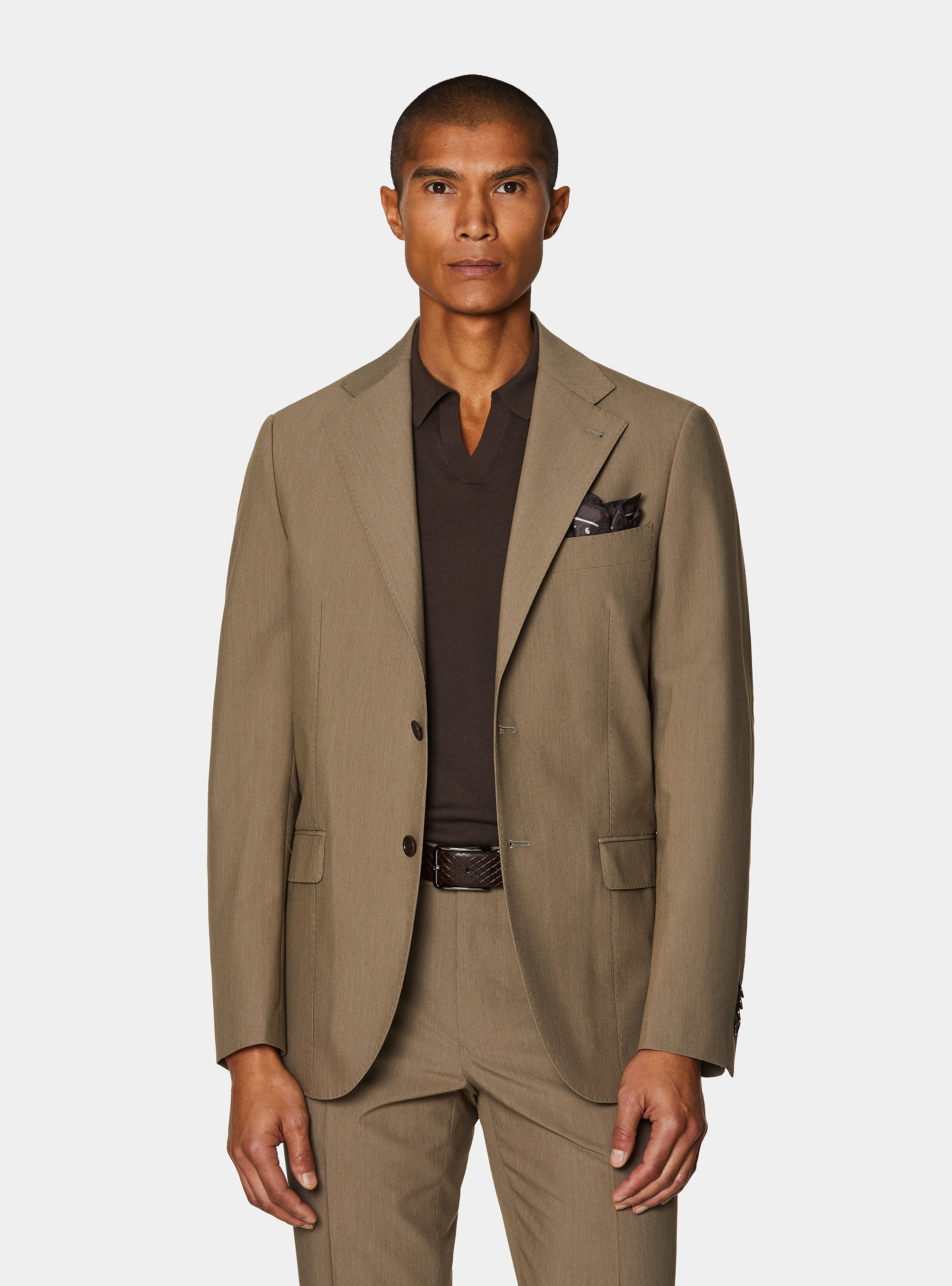 Americana de traje slim fit, BARRO