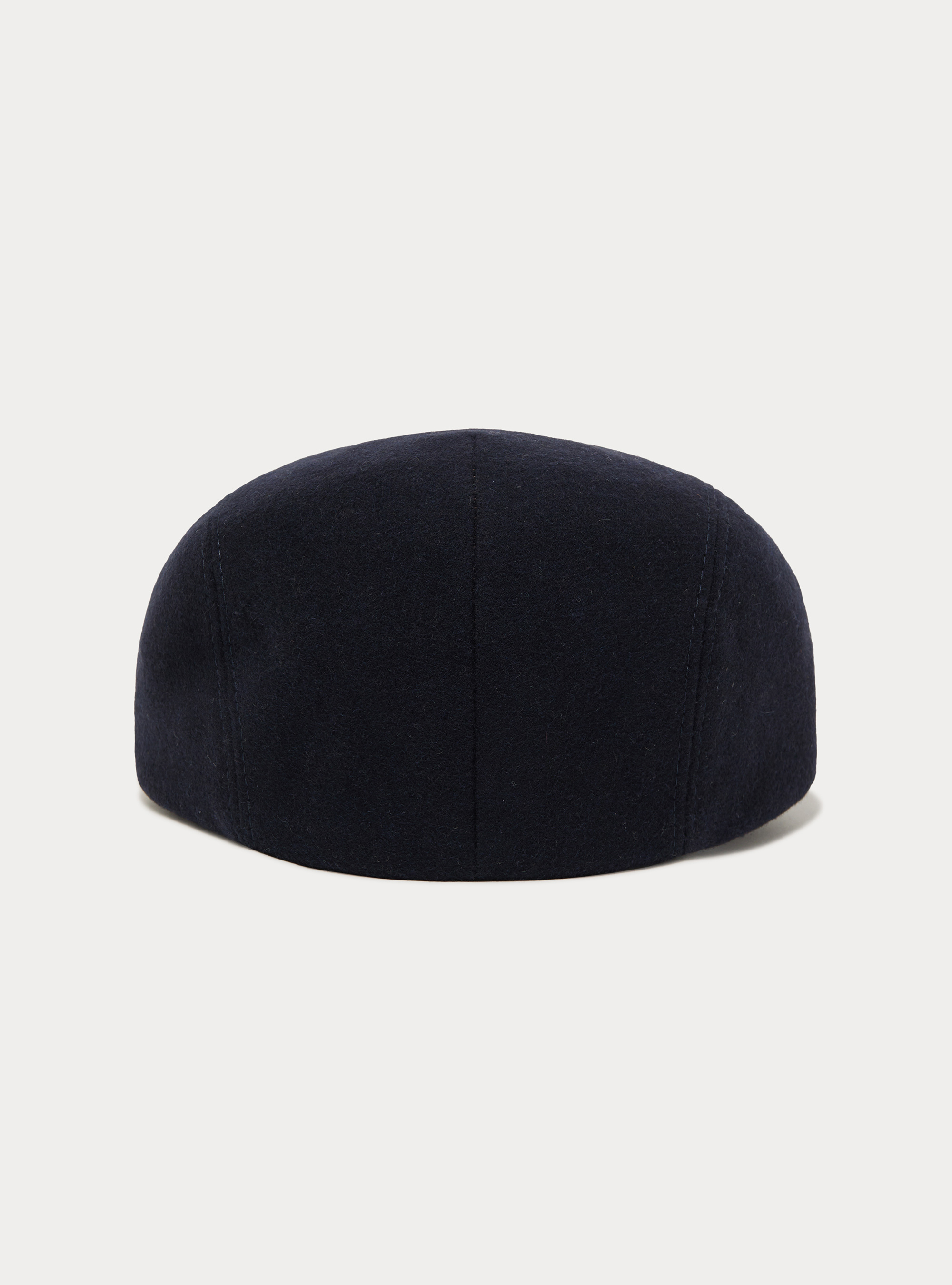 Coppola tinta unita in misto lana, NAVY BLUE