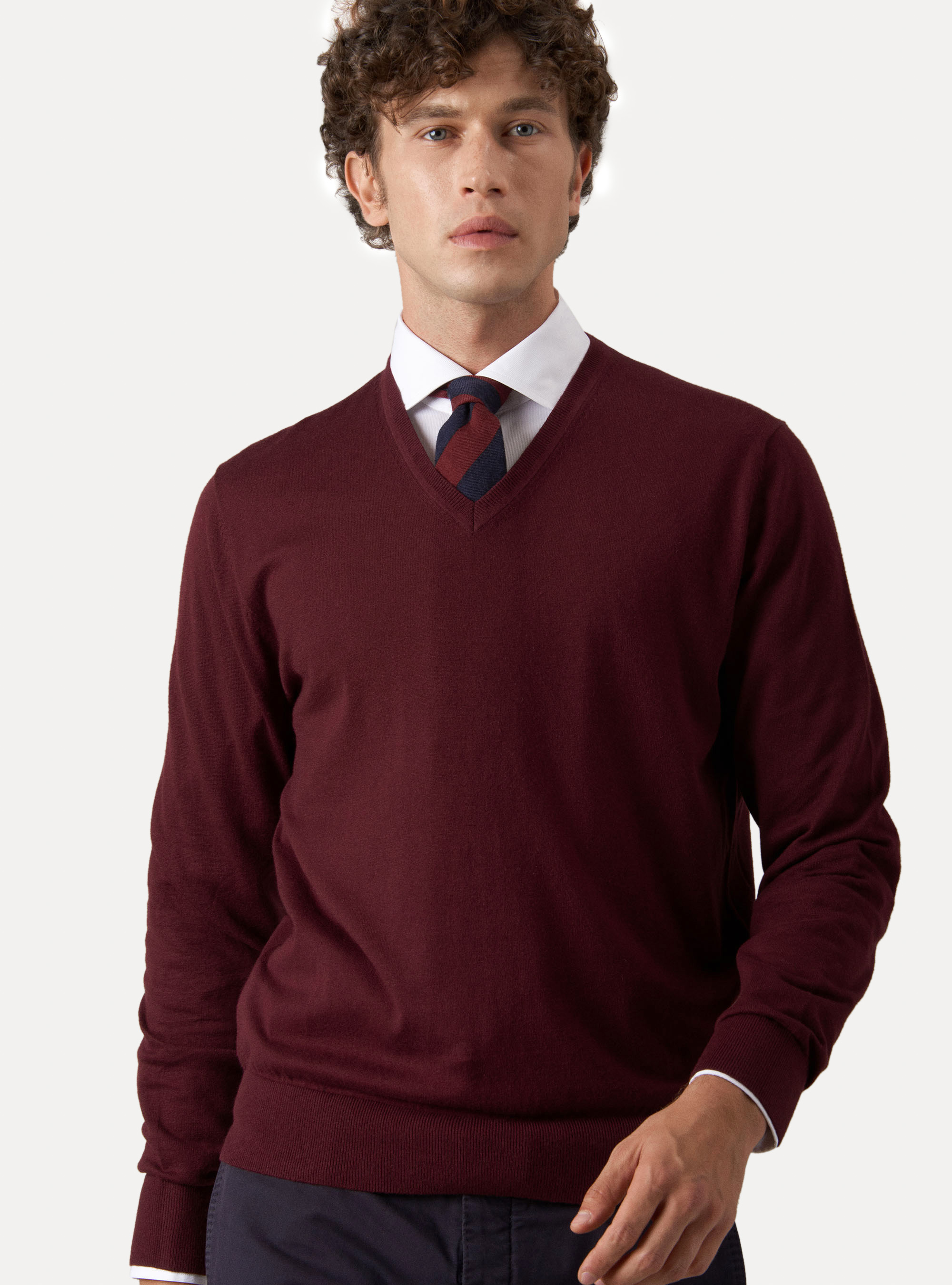 cashmere v neck